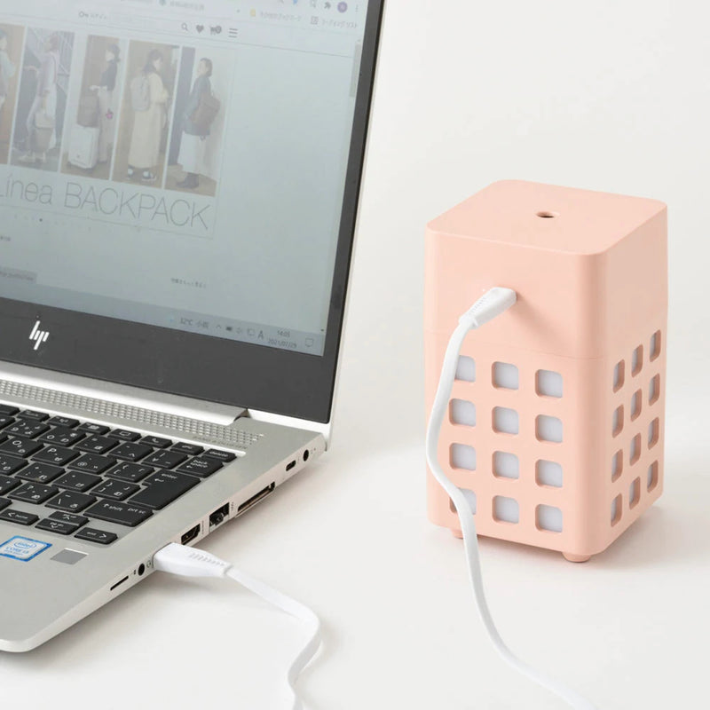 BRUNO USB Humidifier Cube Mist - Ivory