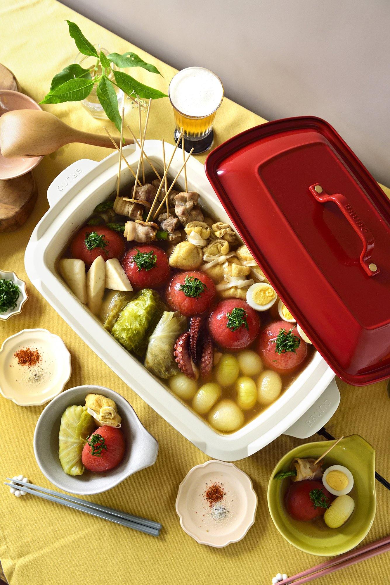 Deep Pot with Steam Rack (for The Grande size) (Preorder: April 2021) - happycooking uk