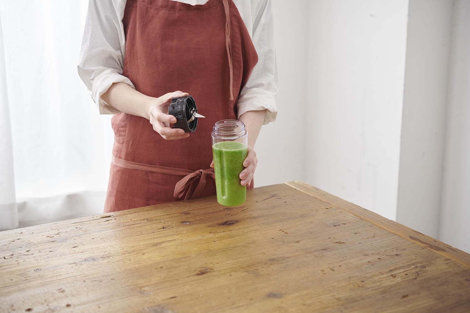 Vitantonio My Bottle Blender (400ml) - Blue