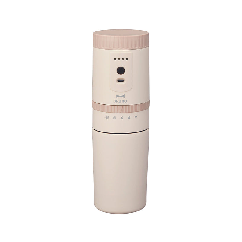 BRUNO Coffee Maker with Mill – Pink Beige