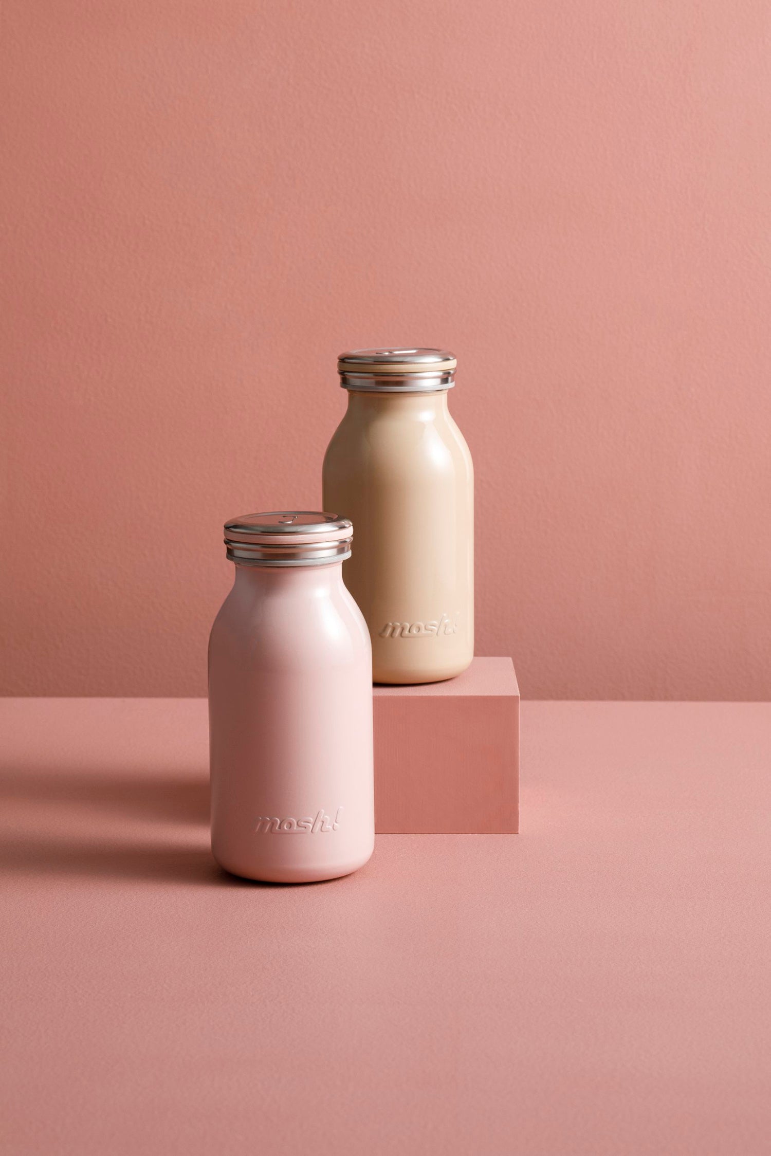 Mosh! Milk Bottle 380ml - Ivory DS-DMNMB380IV