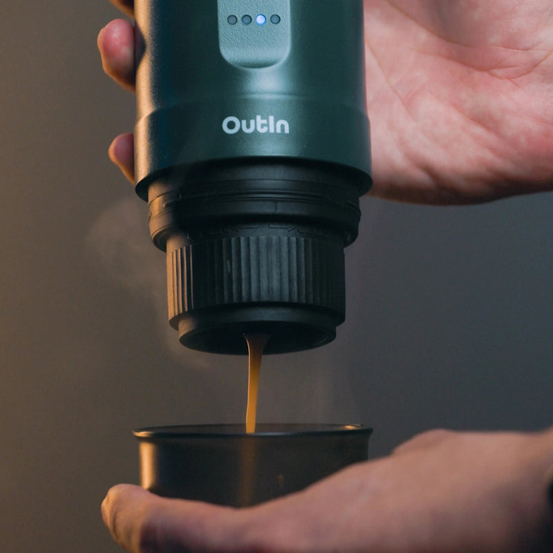 Outin Nano Portable Espresso Machine (Outin Teal)