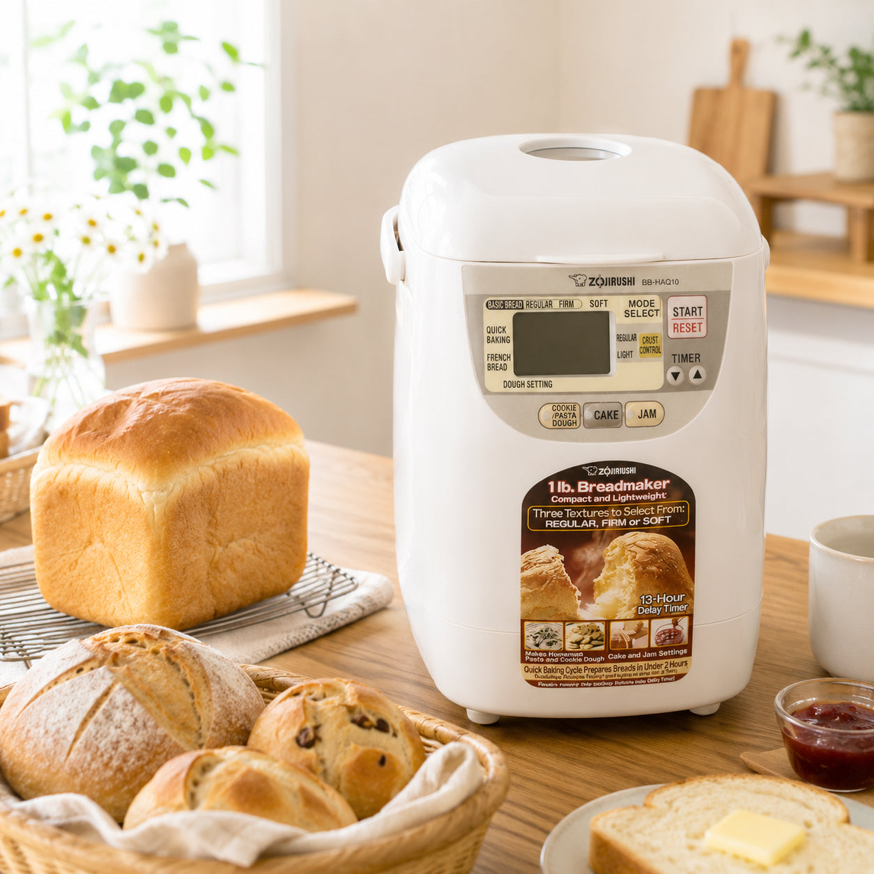 Zojirushi Home Bakery Breadmaker Mini | BB-HAQ10
