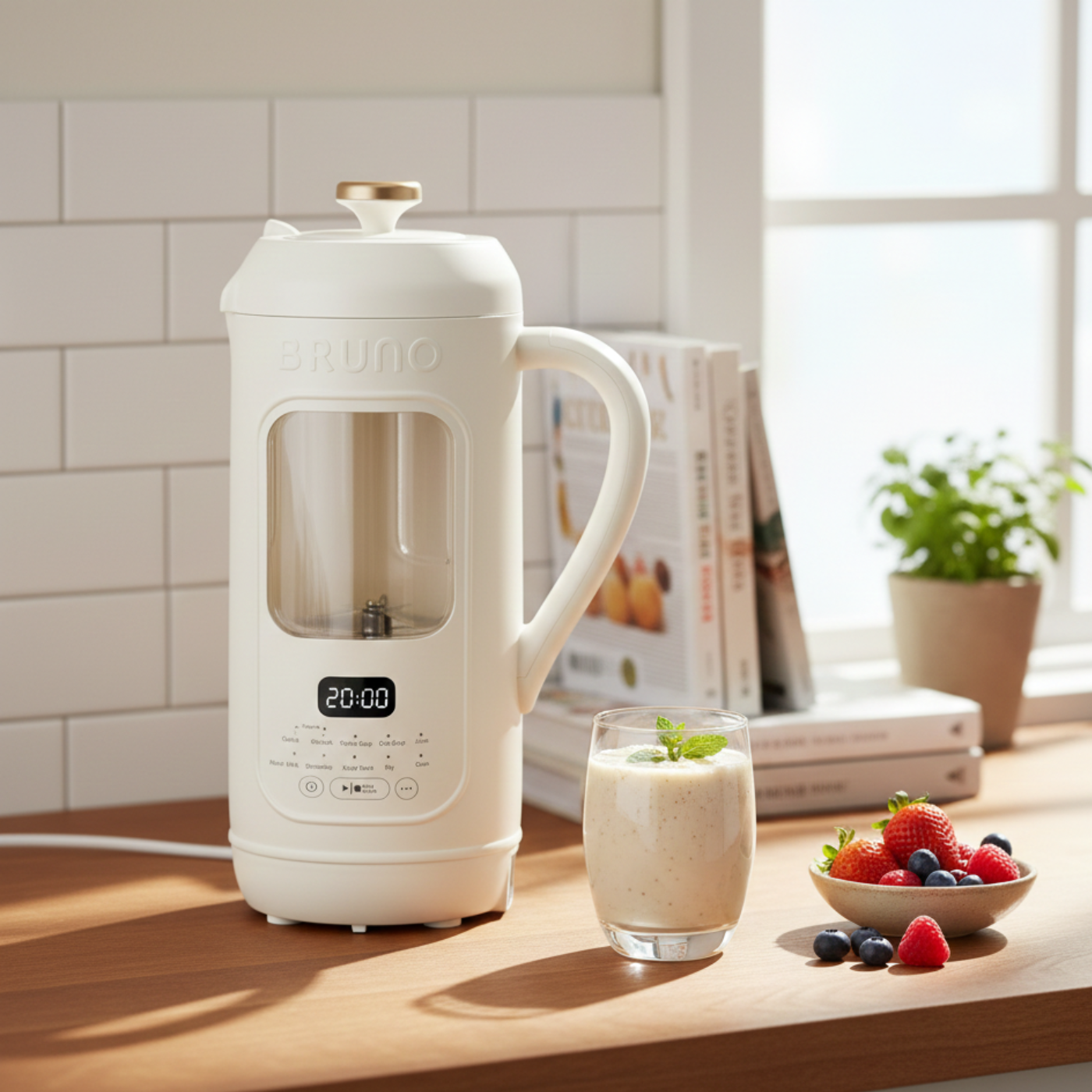 BRUNO Glass Soymilk Maker 1L | BZK-DJ05HK-IV
