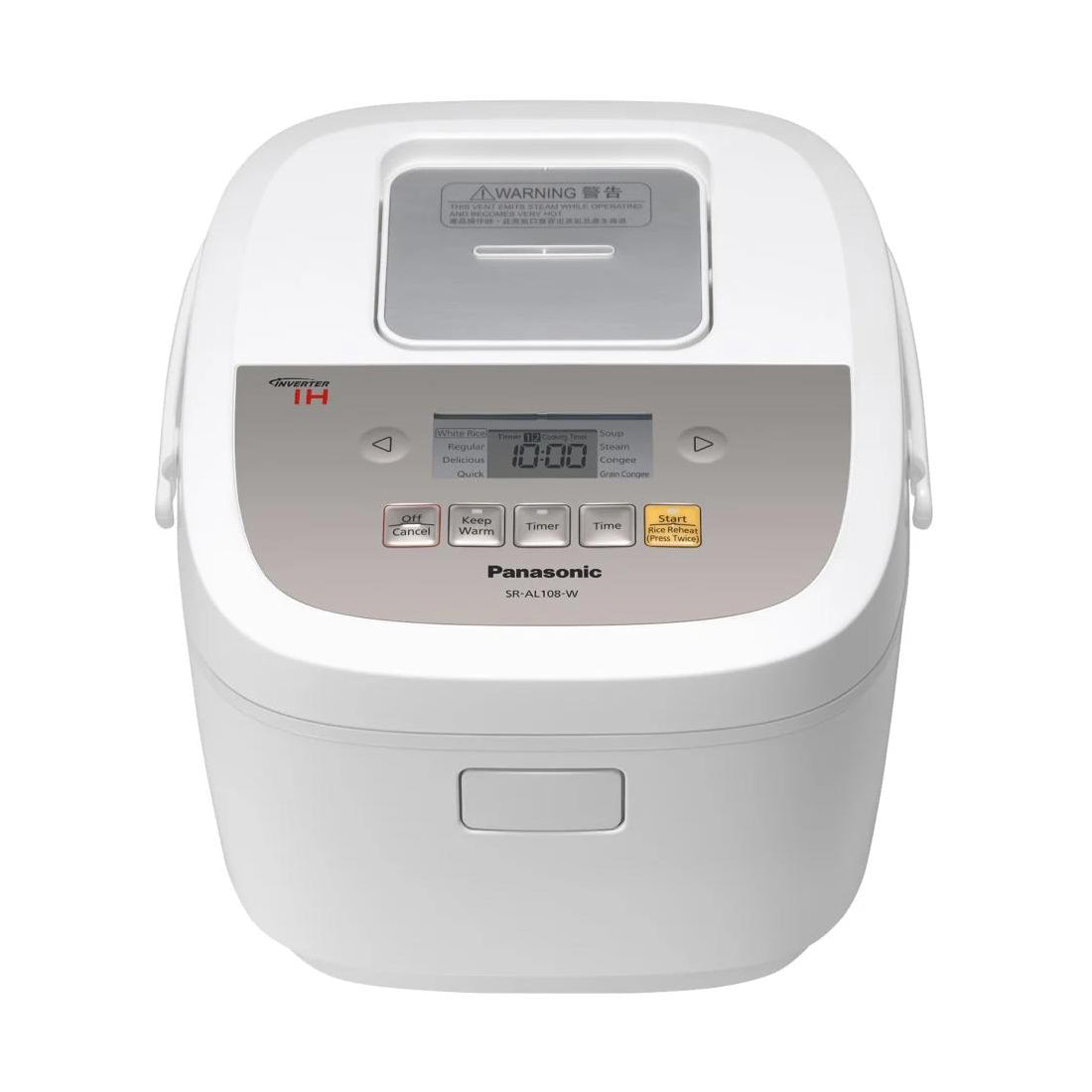 Panasonic IH Rice Cooker SR-AL108 (1L / White / 220V UK version) (Preorder: Late February)