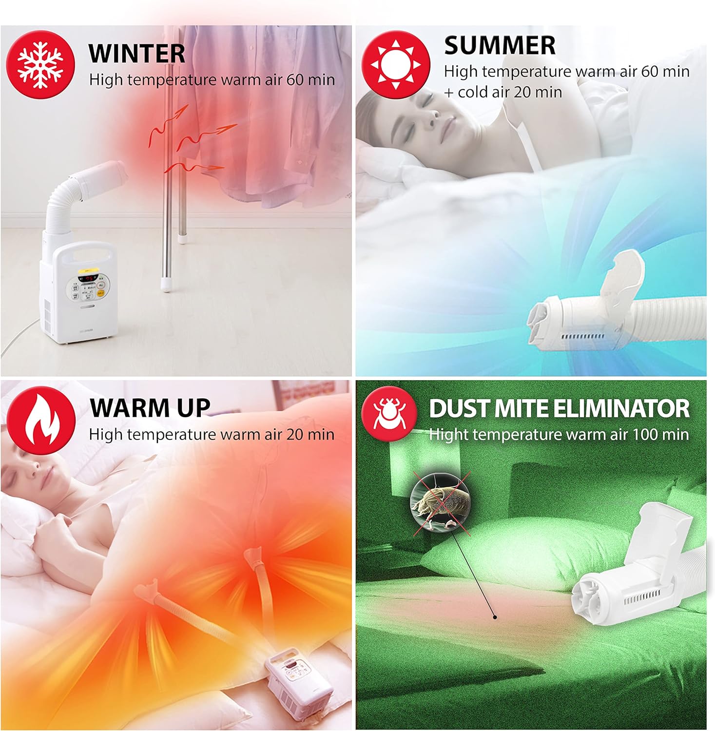 IRIS OHYAMA Electric Blanket Heater FK-C2