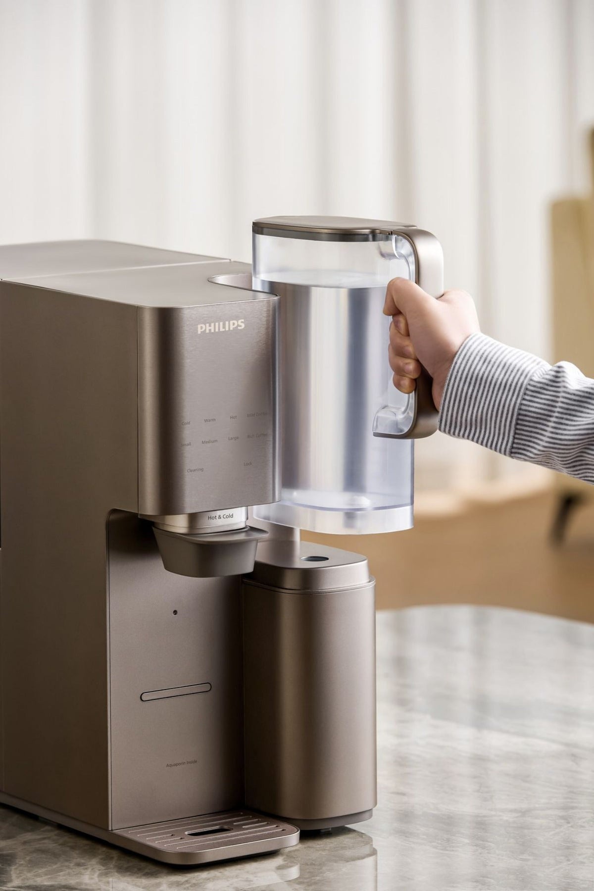 Philips ADD6951BR/90 RO water dispenser with coffee brewing – 5