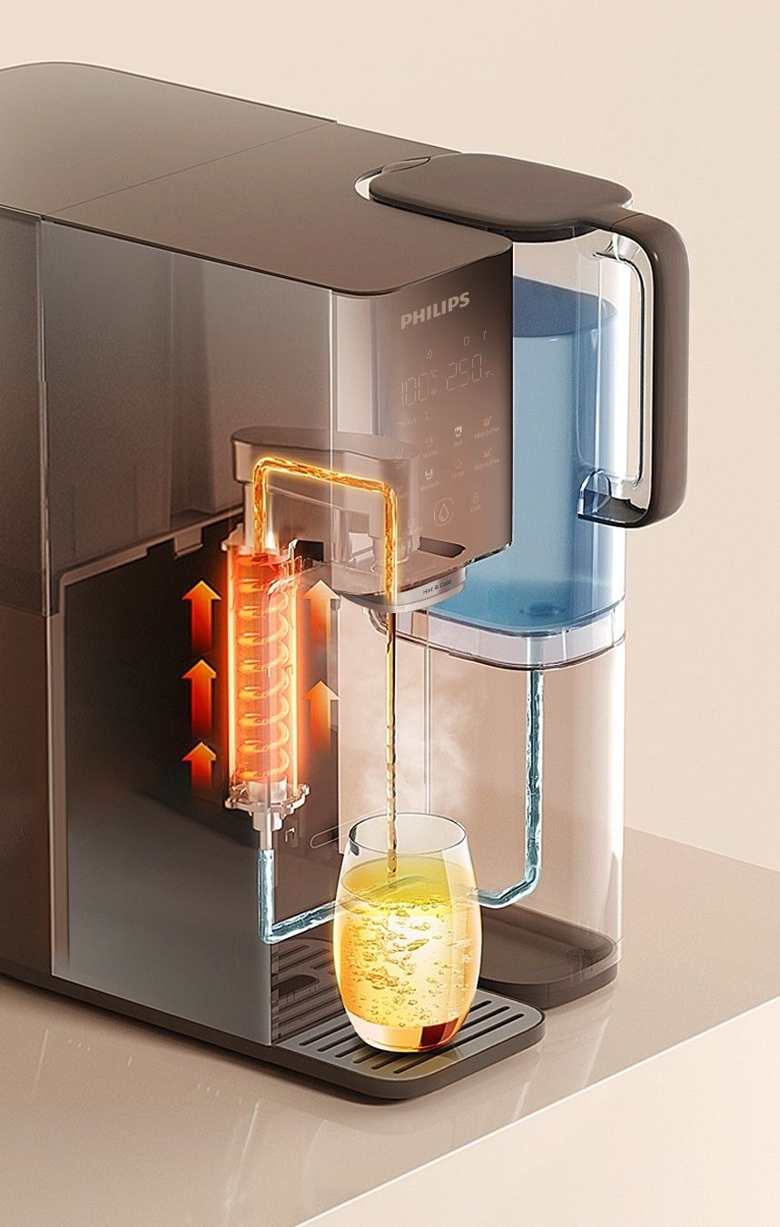 Philips ADD6951BR/90 RO water dispenser with coffee brewing – 6