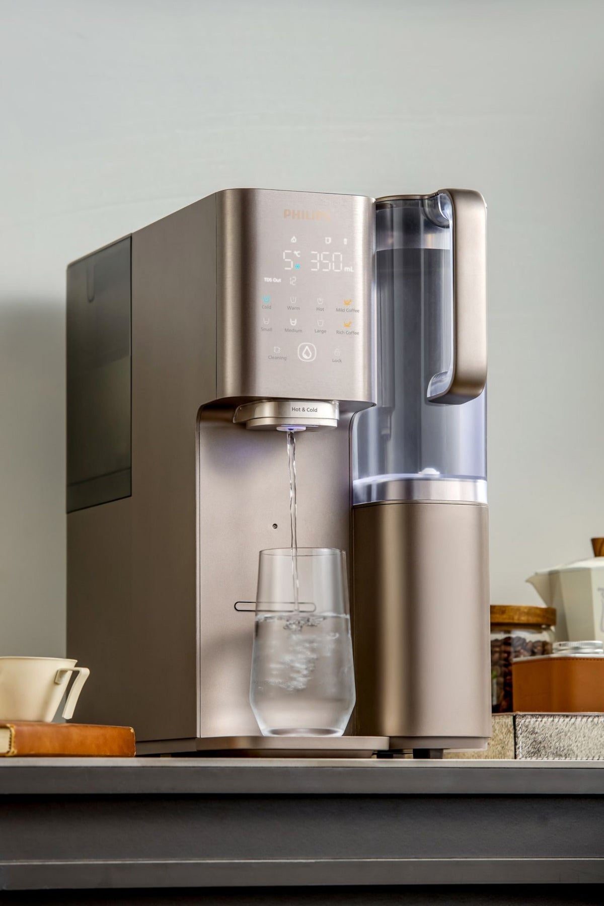 Philips ADD6951BR/90 RO water dispenser with coffee brewing – 7