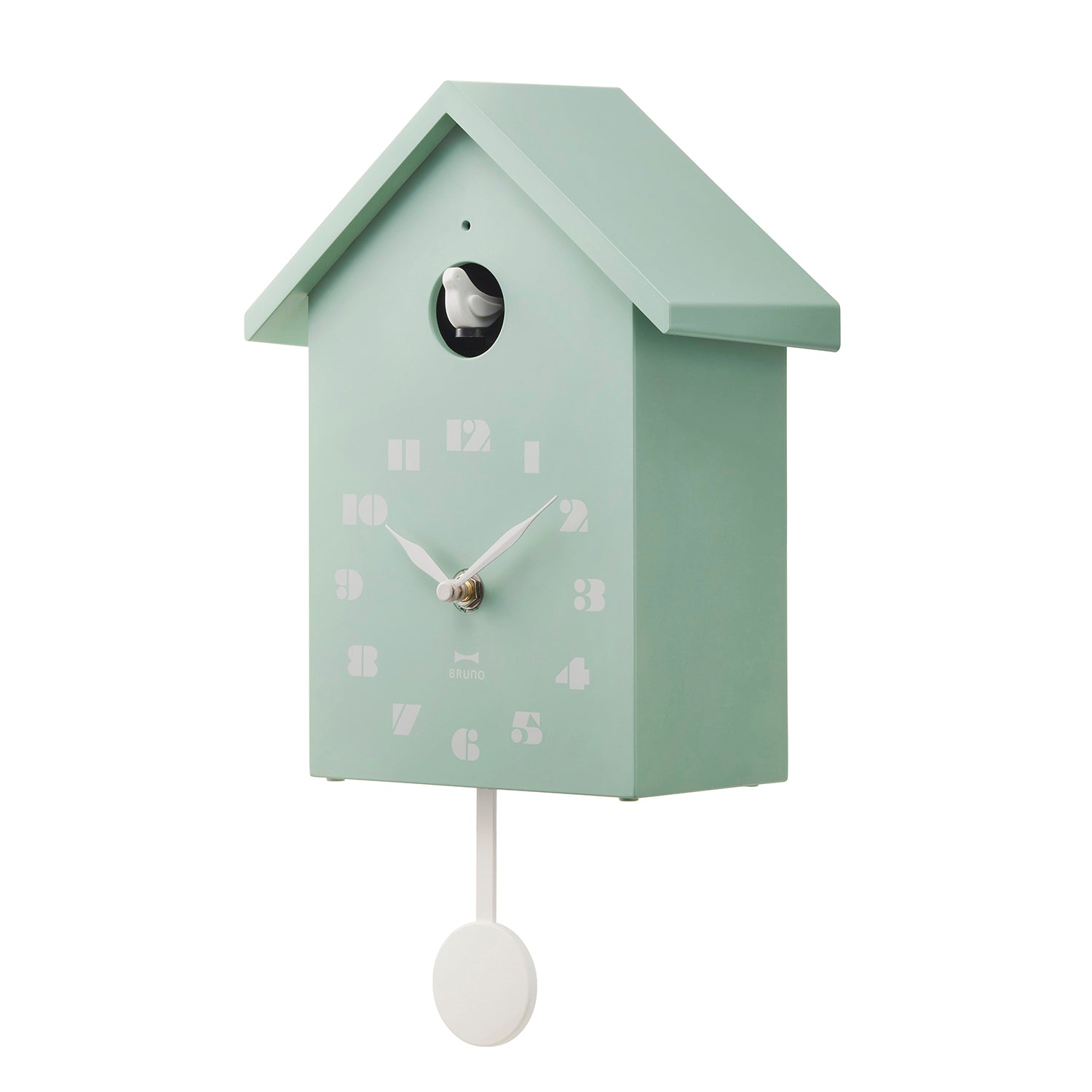 BRUNO Bird House Clock - Mint Green BCW047-MTGR