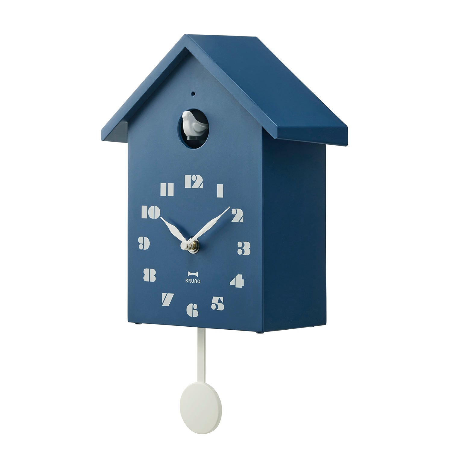 BRUNO Bird House Clock - Navy BCW047-NV