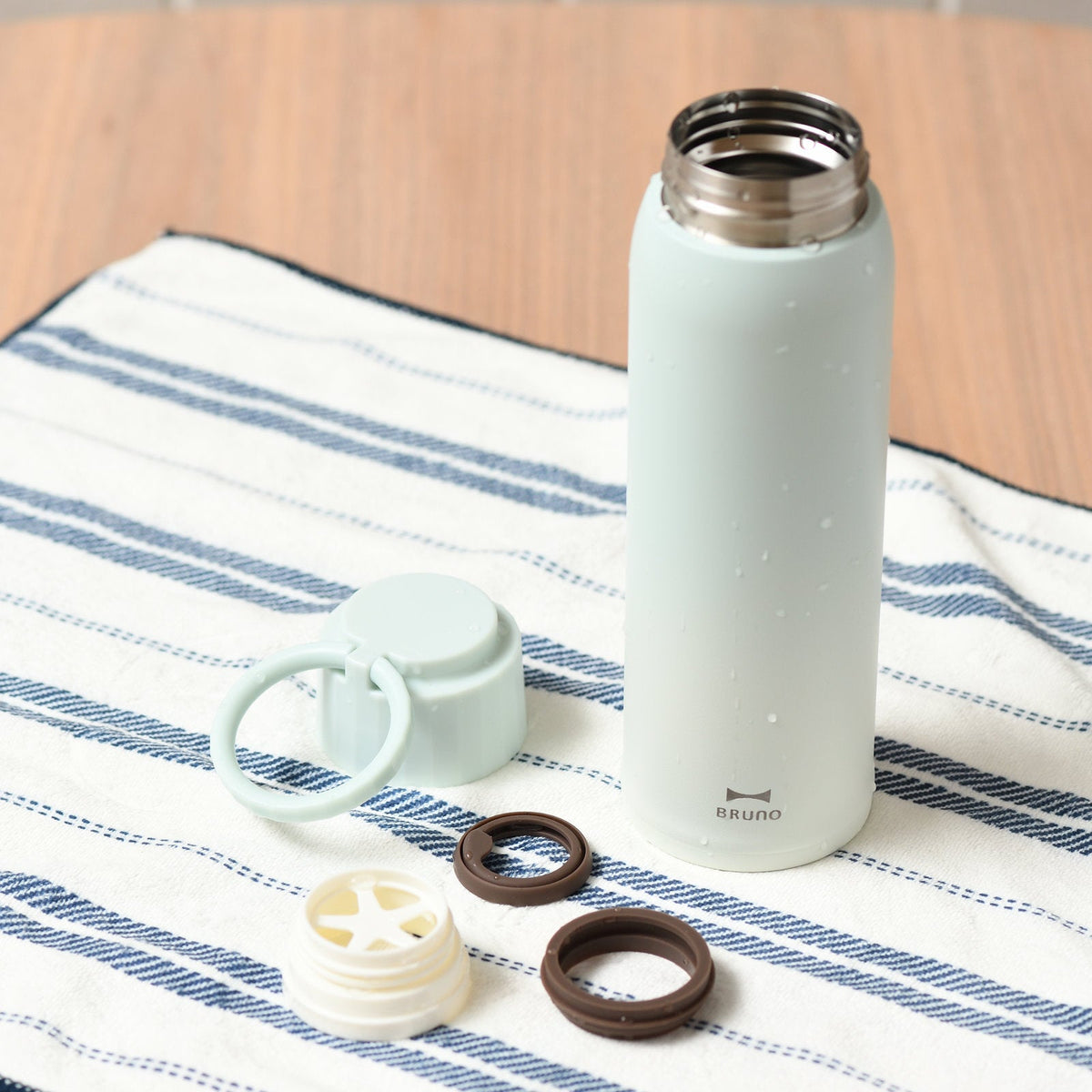 BRUNO Lightweight Stainless Steel Twist-Top Bottle L | BHK330