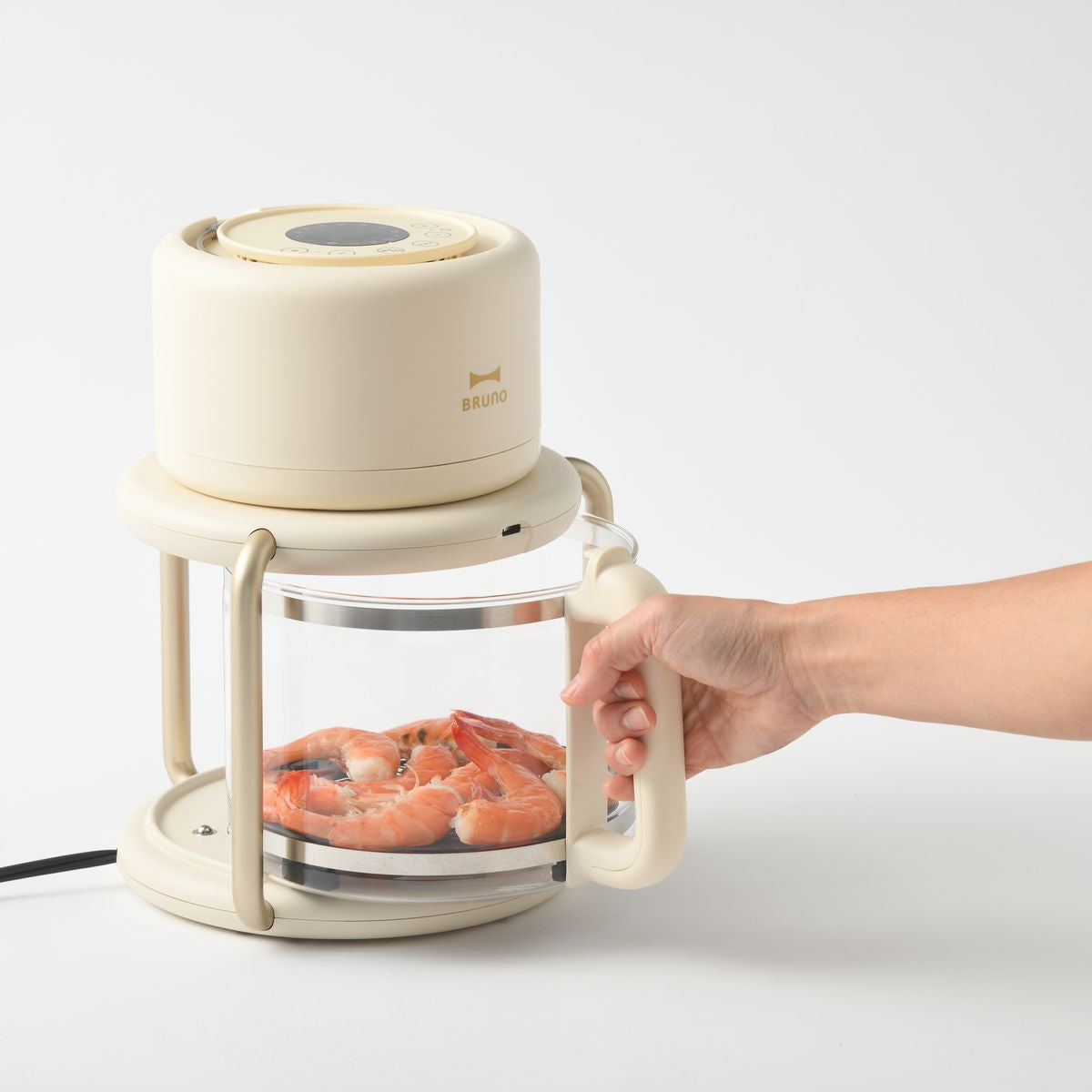 BRUNO Compact Glass Air Fryer | BOE122 (220V-240V UK Plug)
