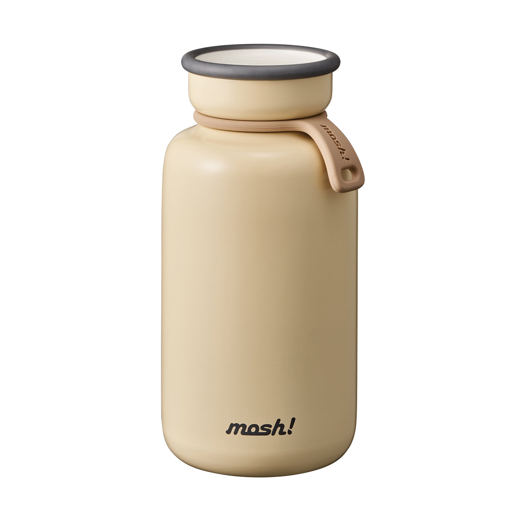 Mosh! Latte Bottle 450ml - Ivory DS-DMLB450IV  (Preorder: Late Novemeber)