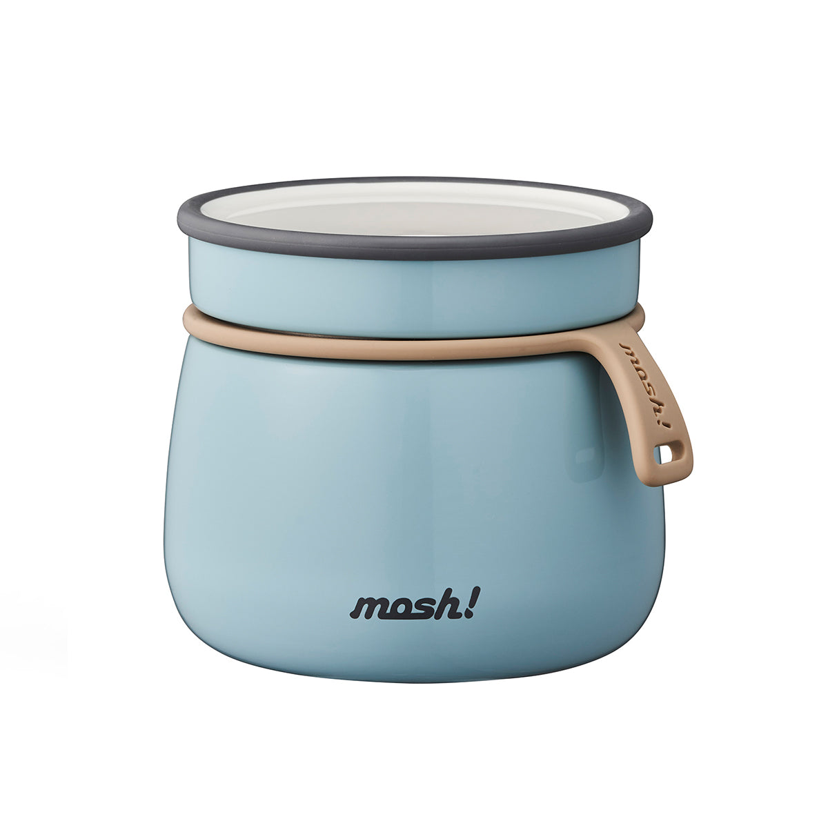 Mosh! Latte Food Pot 350ml - Turquoise DS-DMLF350TU