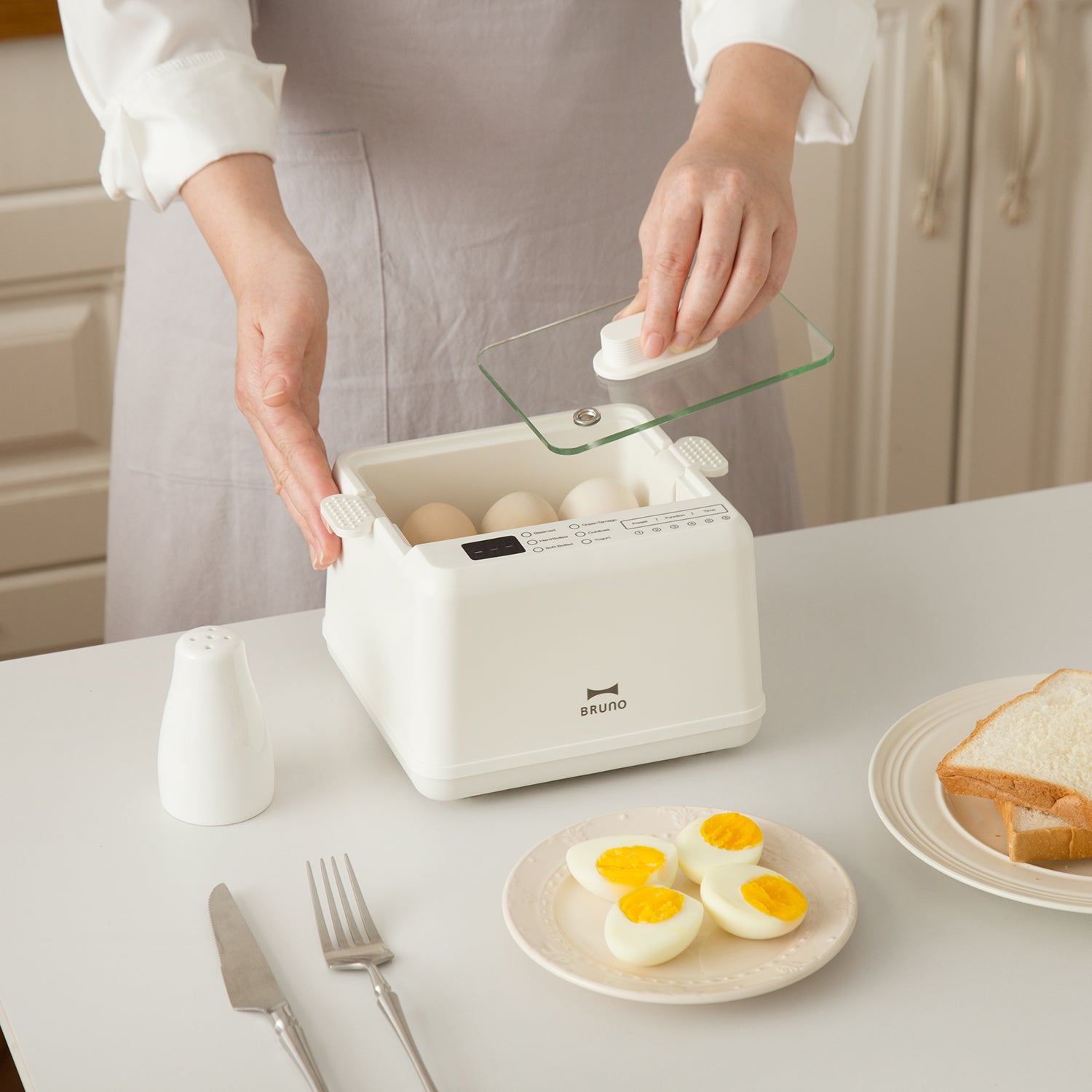 BRUNO Mini Food Steamer / Egg Boiler｜BAK815