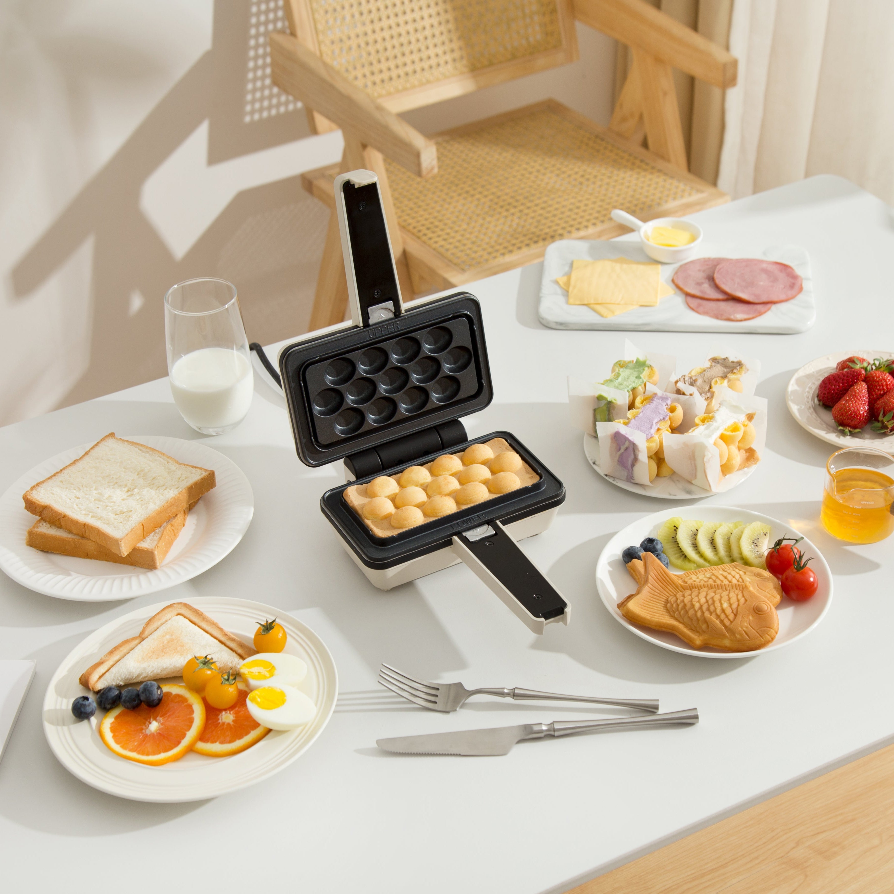 Vitantonio Egg Waffle Sandwich Maker｜VEH-10A