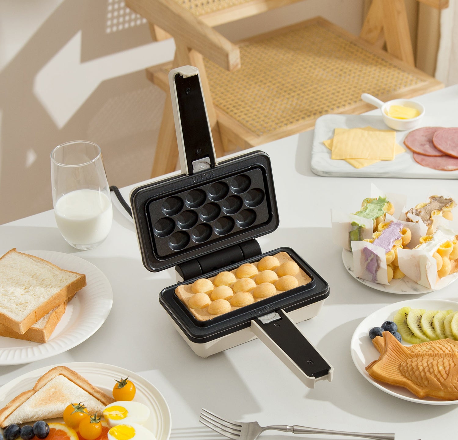 Vitantonio Egg Waffle Sandwich Maker｜VEH-10A