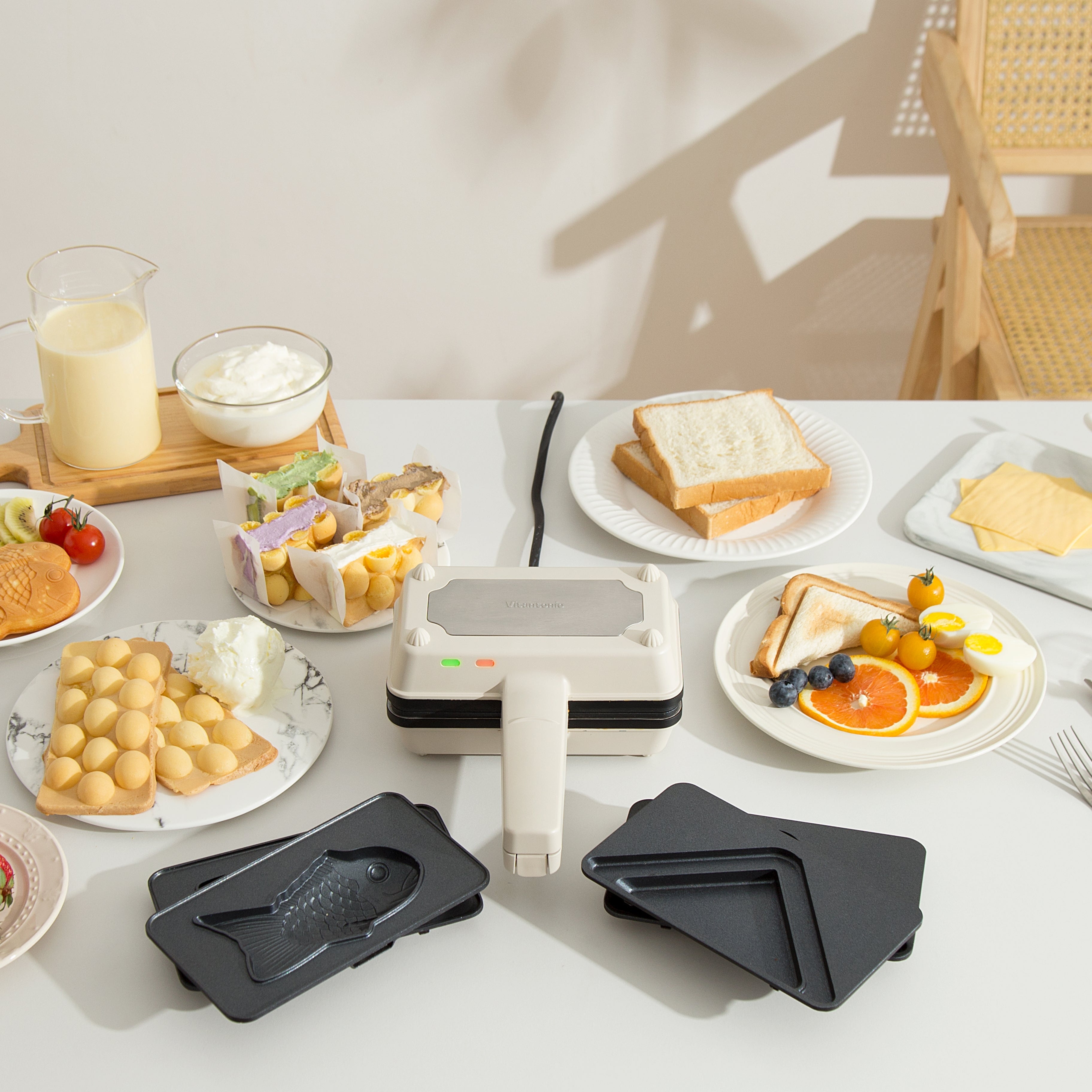 Vitantonio Egg Waffle Sandwich Maker｜VEH-10A (220V UK Plug)