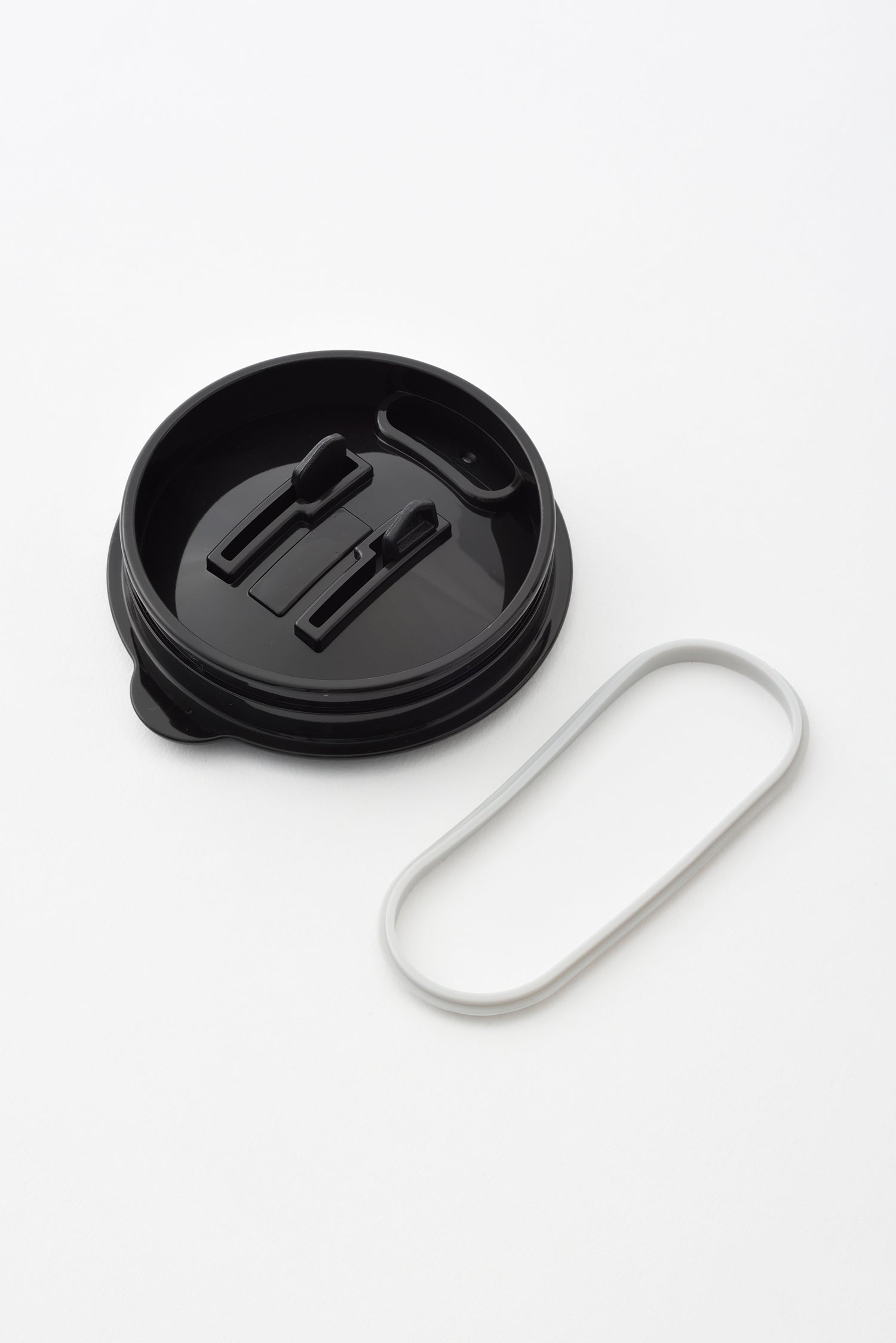BRUNO Lid Stainless Mug Short - Greige
