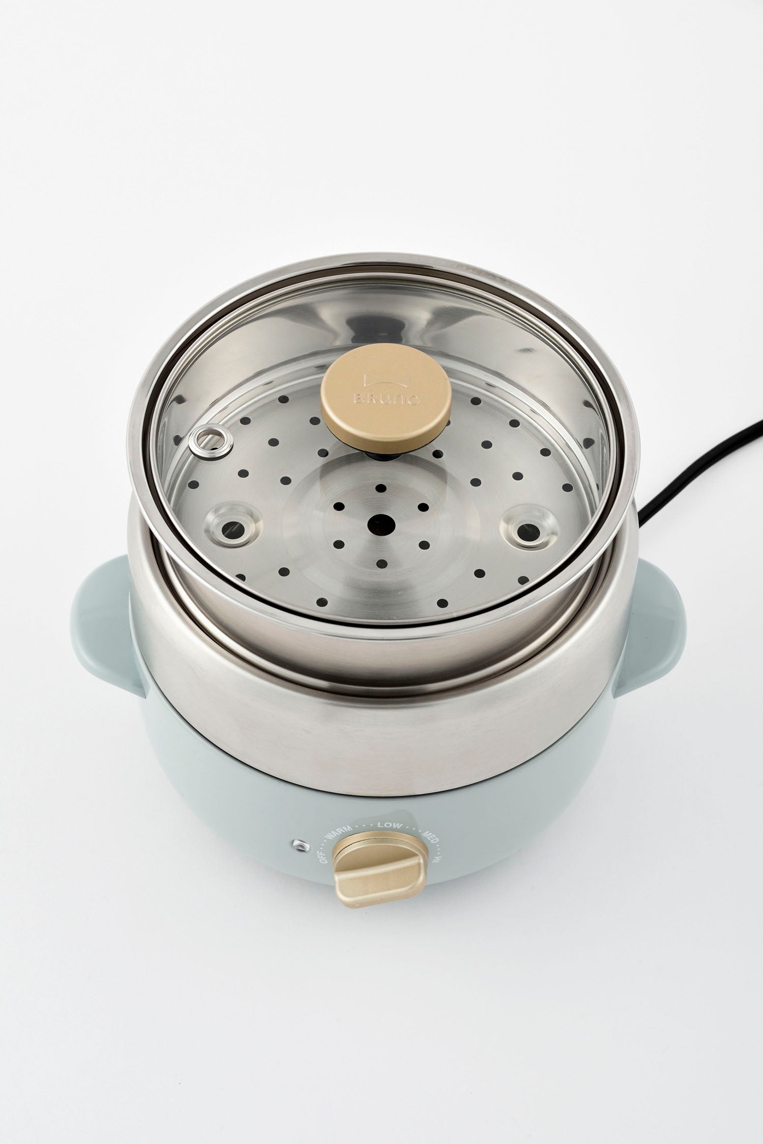 調理器具 BRUNO Multi Grill Pot BRUNO Compact Multi Grill Pot - Blue Green (220V UK Plug)