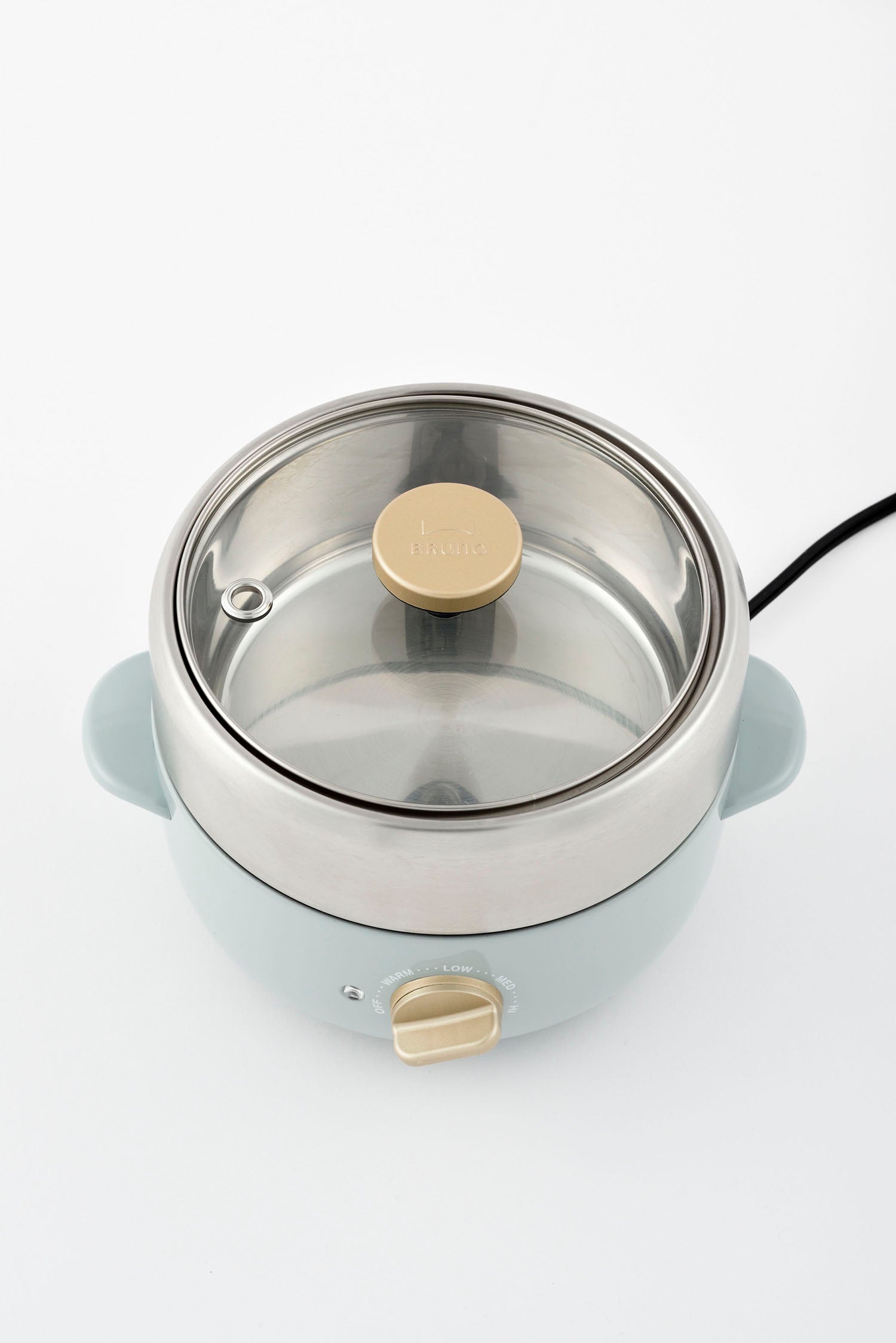 BRUNO Compact Multi Grill Pot - White (Preorder: Late Novemeber)