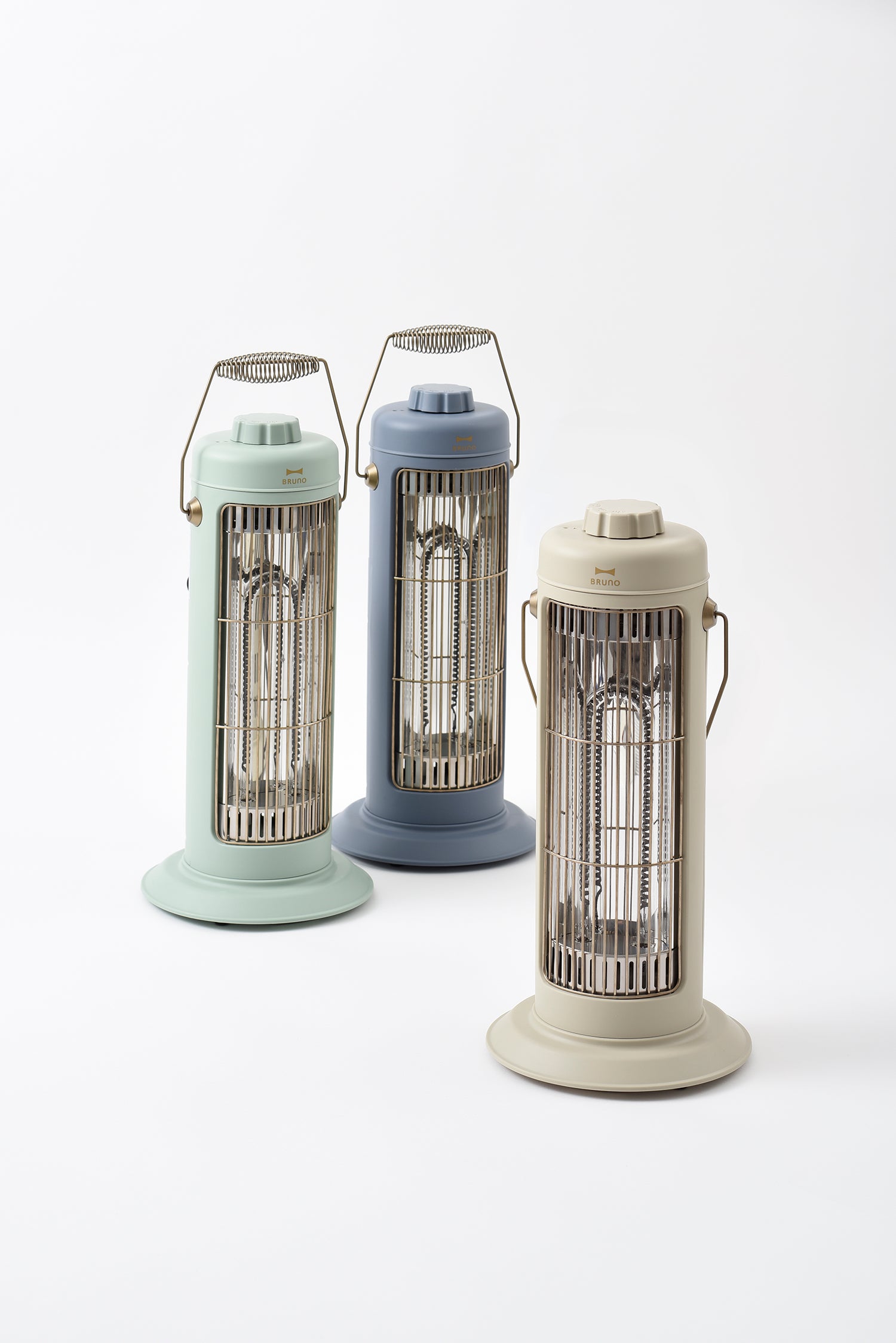BRUNO Fan Heater Classic Stove　Ash Blue Bruno Bucket Heater Fan | Japan Trend Shop