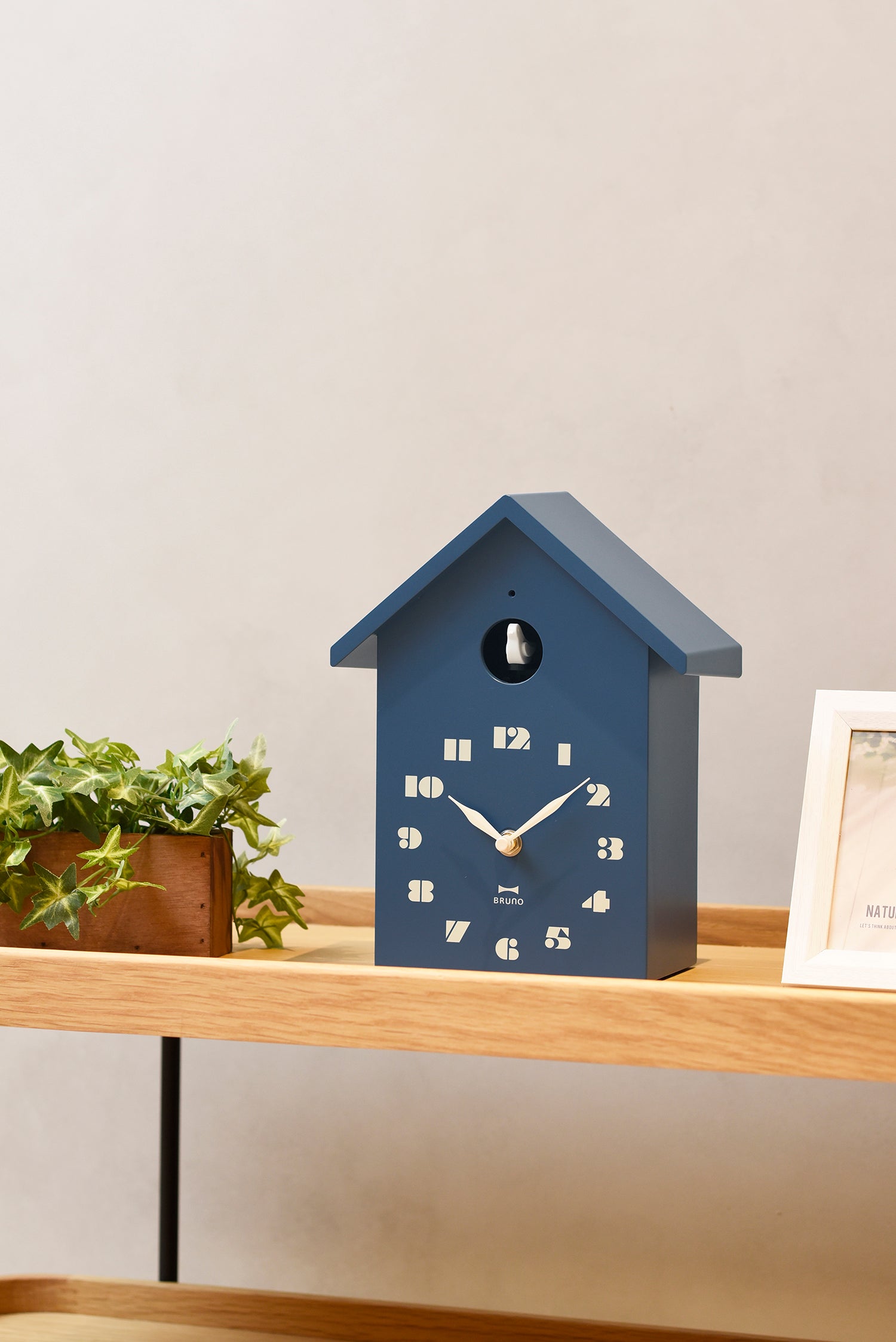 BRUNO Bird House Clock BCW047 - Mint Green | Hourly Birdsong