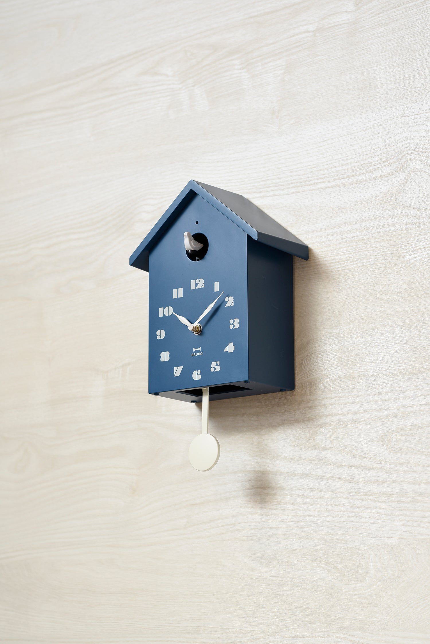 BRUNO Bird House Clock BCW047 - Mint Green | Hourly Birdsong