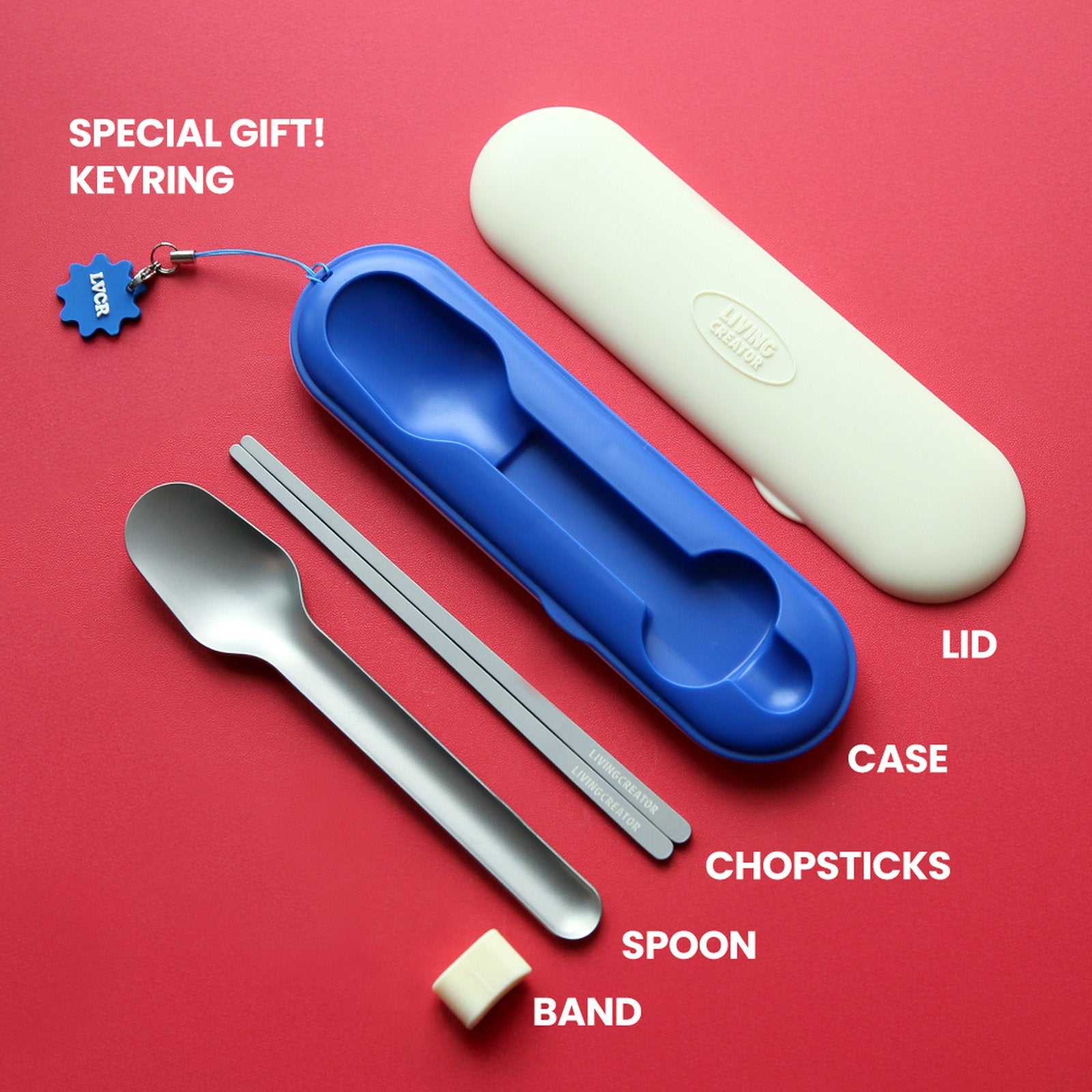 Living Creator Portable Cutlery Set | LI-LCR