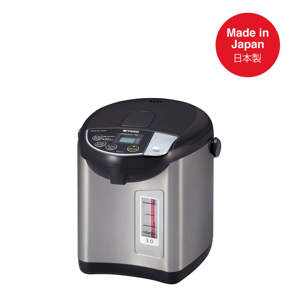 Tiger Electric Thermos Pot | PDU-A Series (3.0L / 4.0L / 5.0L)