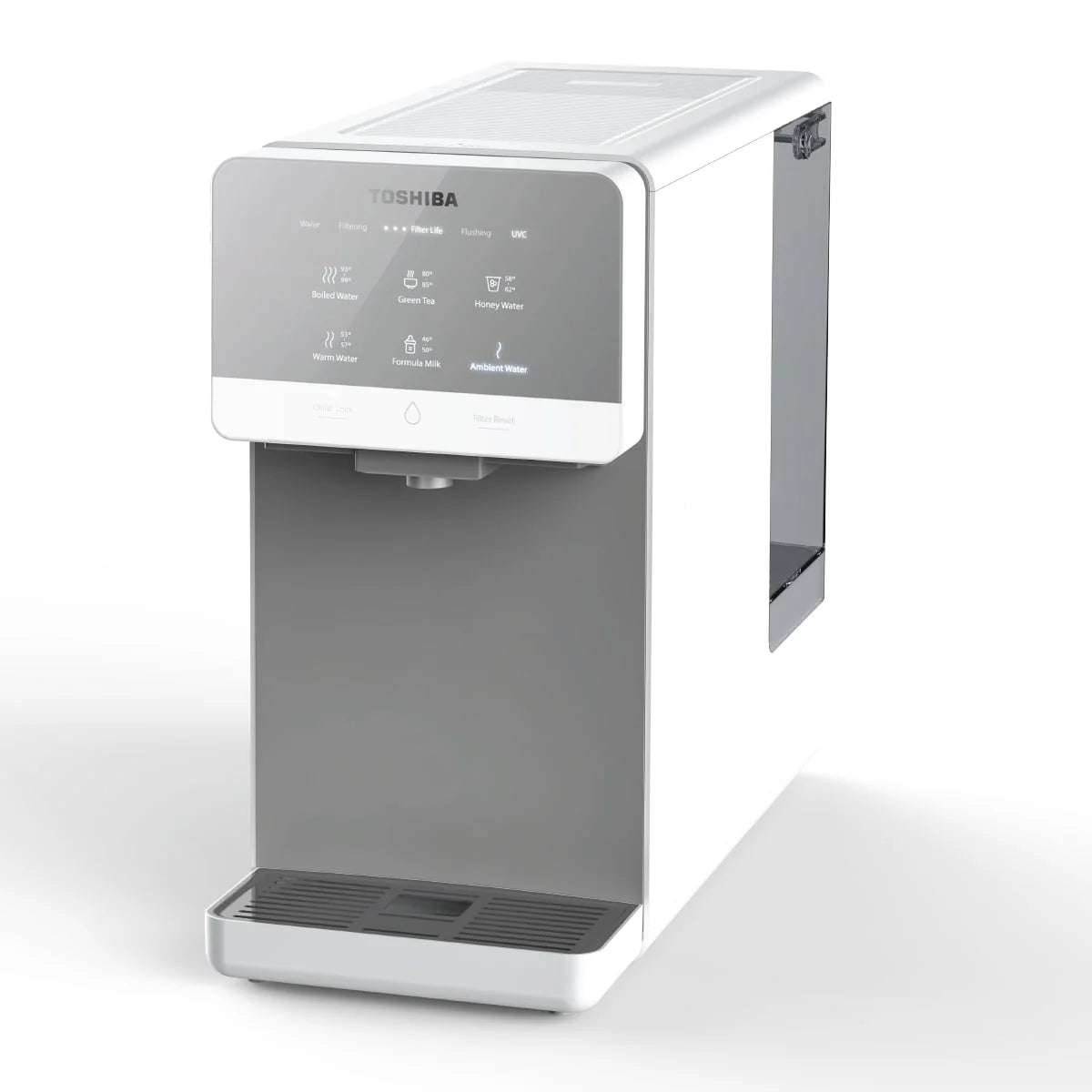 Toshiba RO Tabletop Hot Water Dispenser | TWP-TSR76THK(W)