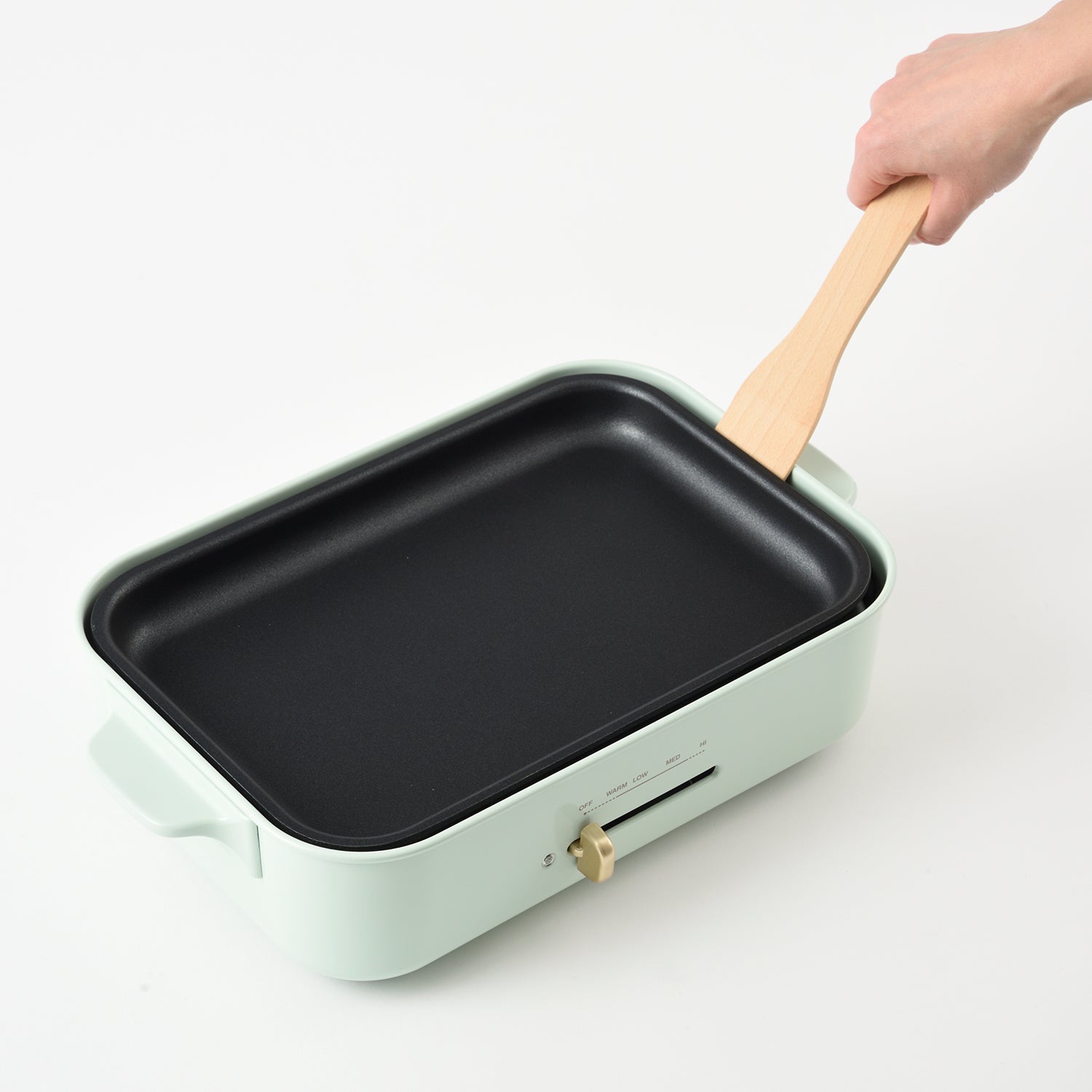 BRUNO Compact Hot Plate (Wakakusa Green) (220V UK Plug)