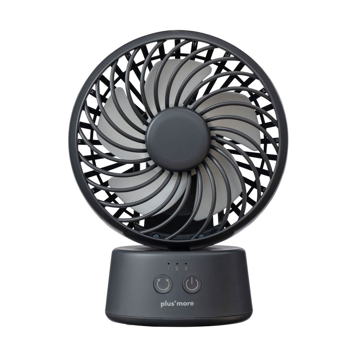 Life on Products Round Mini Desk Fan with Swing | LO-PBAF005