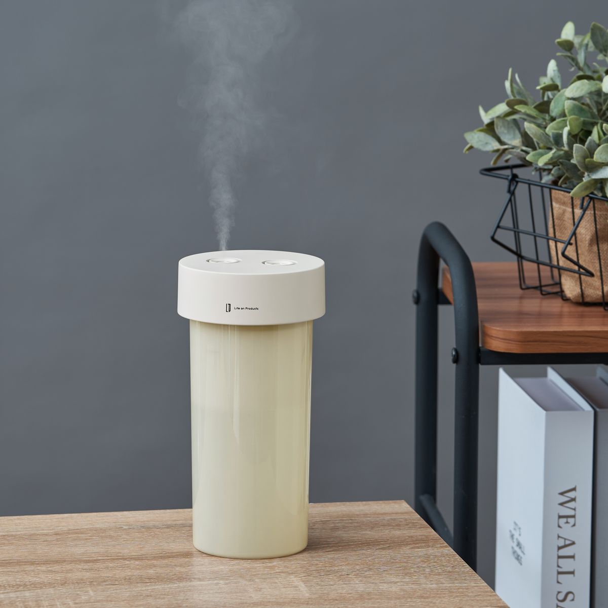 Life on Products USB Twin Jet Humidifier 800ml | LCAHF011