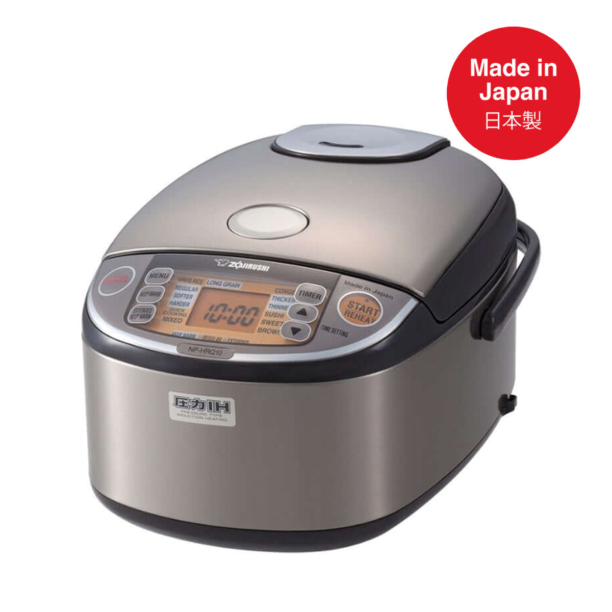 Zojirushi IH Pressure Rice Cooker | NP-HRQ Series (1.0L / 1.8L)