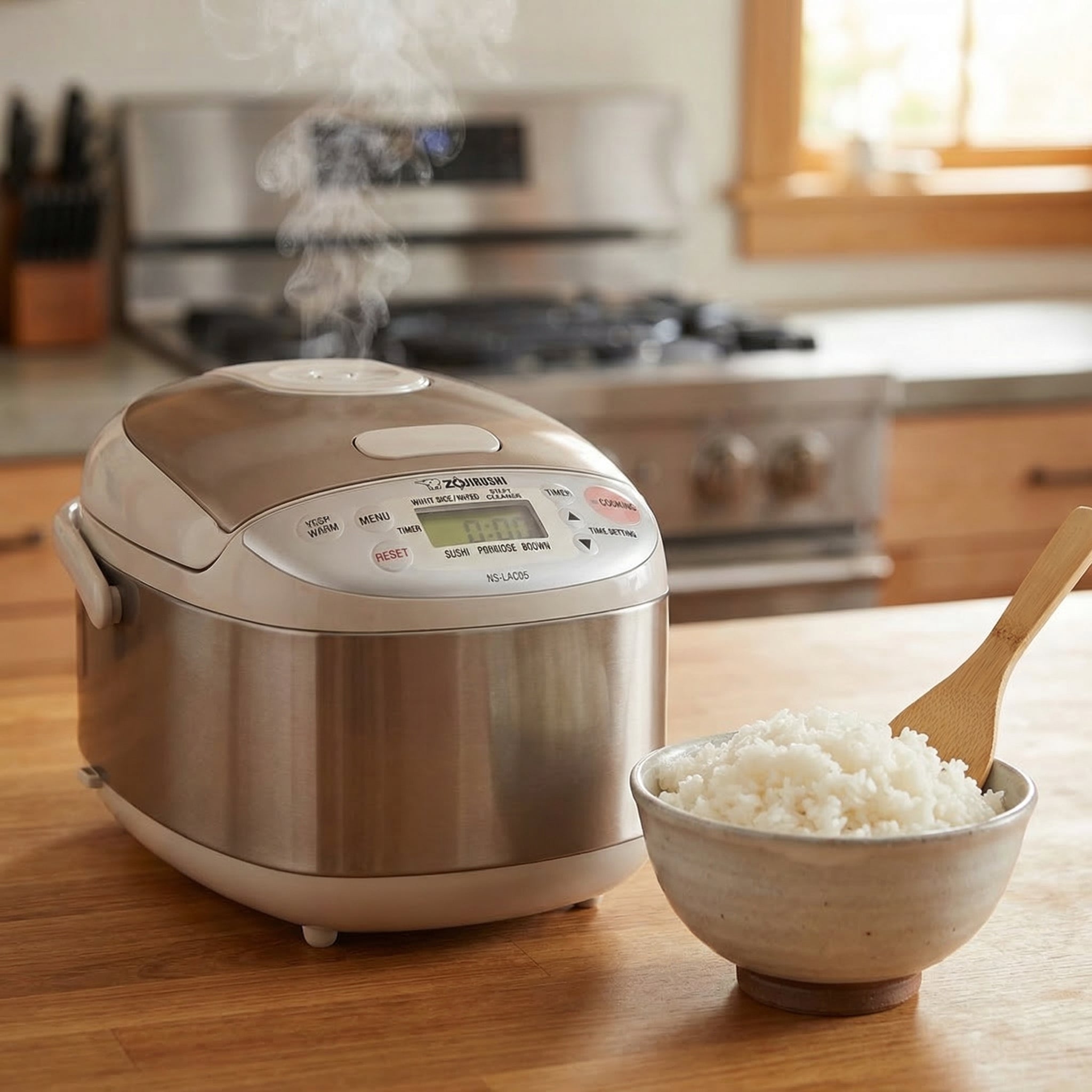 Zojirushi Mini Fuzzy Logic Rice Cooker | NS-LAQ05 (0.5L)