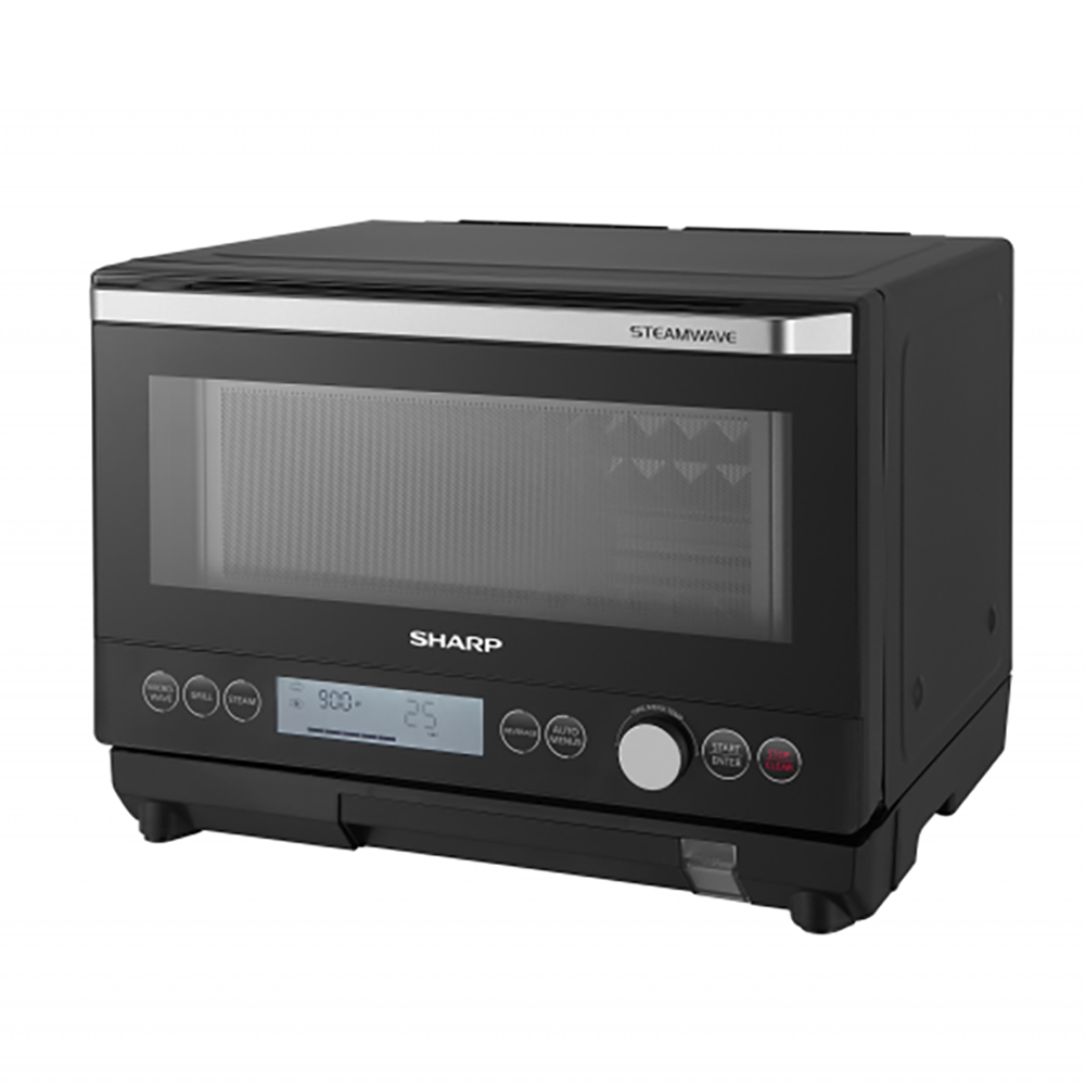 Backwards Sharp 3 SHARP 3-in-1 Slim steam oven | AX-1250R-B (25L) (220V UK Version)