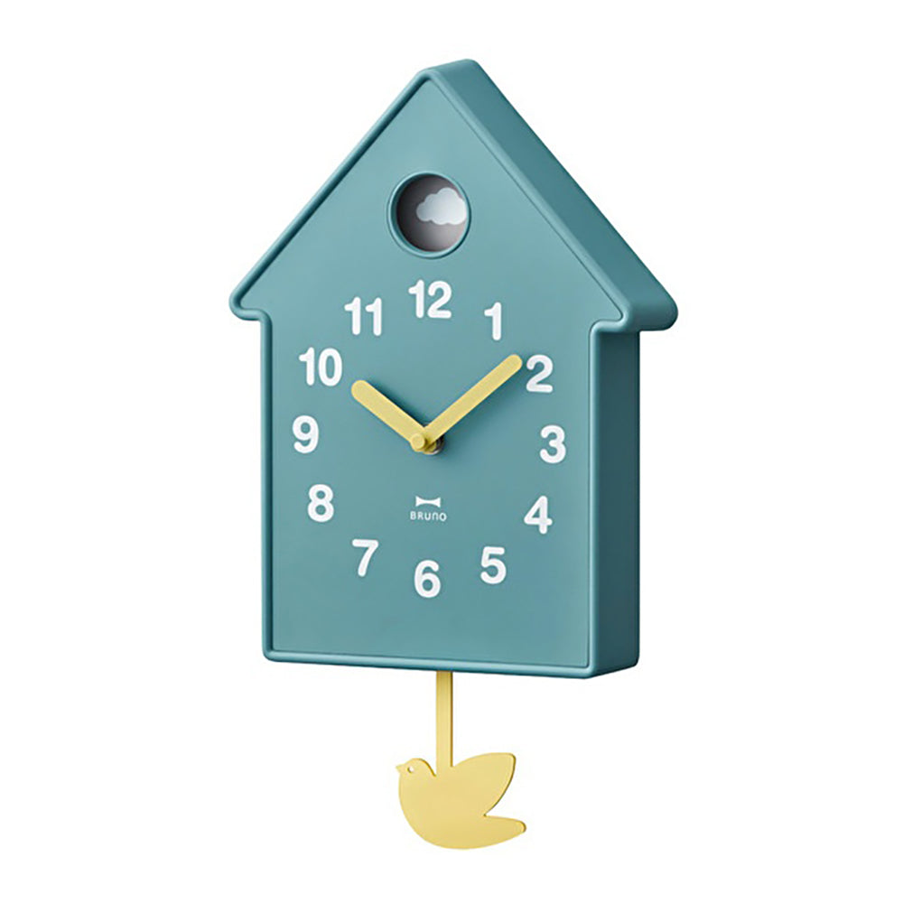 BRUNO Bird Mobile clock - Blue