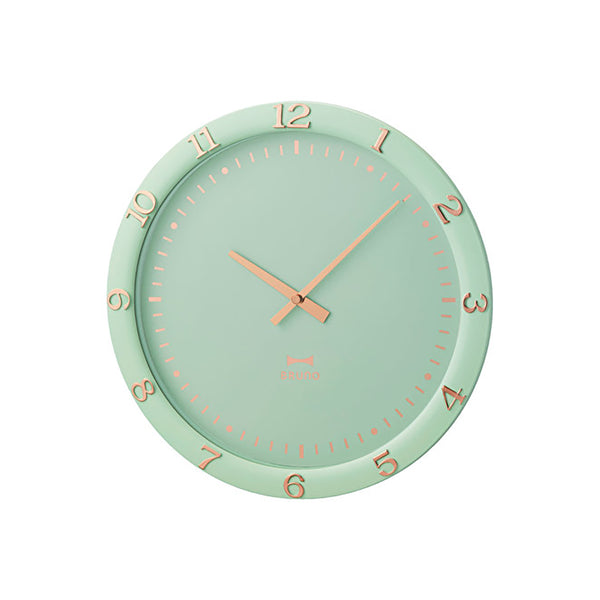 BRUNO Pastel Wall Clock - Blue Green