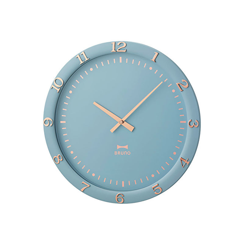 BRUNO Pastel Wall Clock - Blue