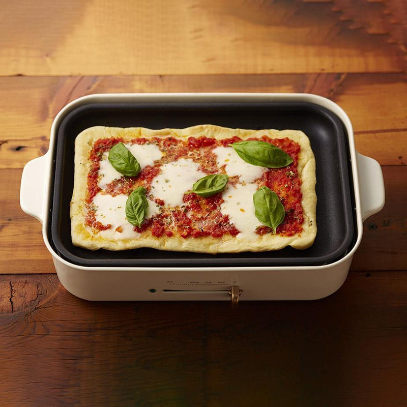 BRUNO Compact Hotplate (White) (Preorder: Mid-April 2021) - happycooking uk