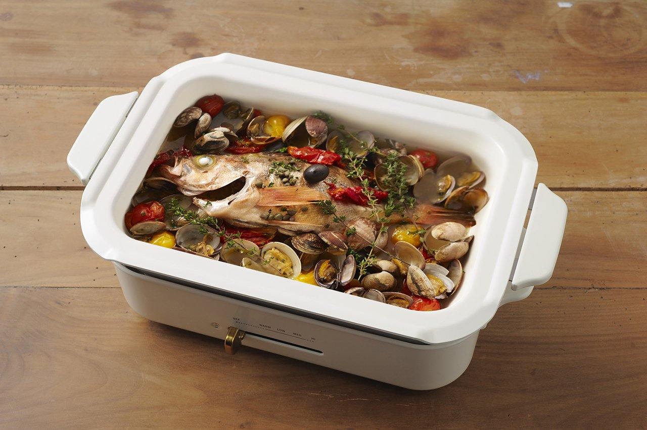 BRUNO Ceramic Coated Pot (for Compact Hot Plate)