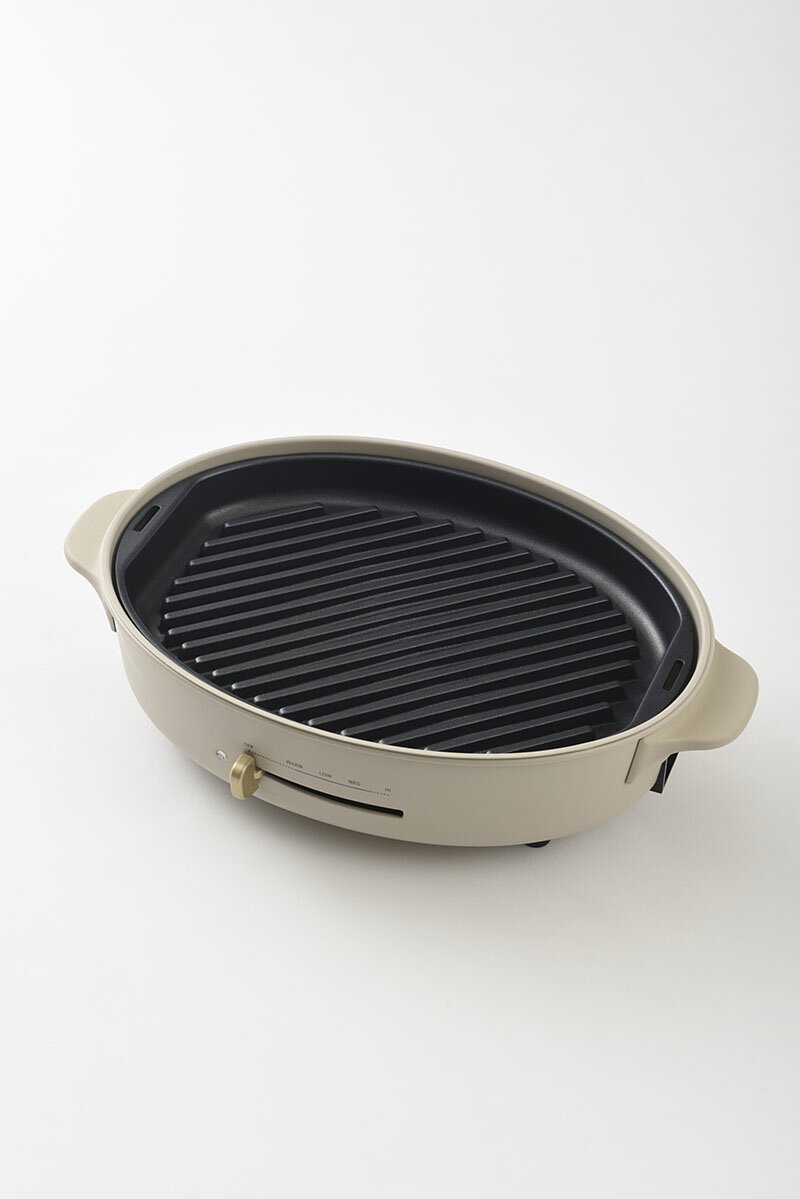 BRUNO Grill Plate (for Oval Hot plate)