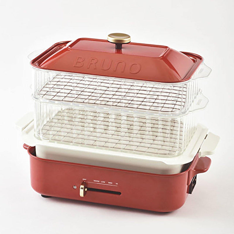 Double Steamer Rack (for Compact Hotplates) (Preorder: Mid-April 2021) - happycooking uk