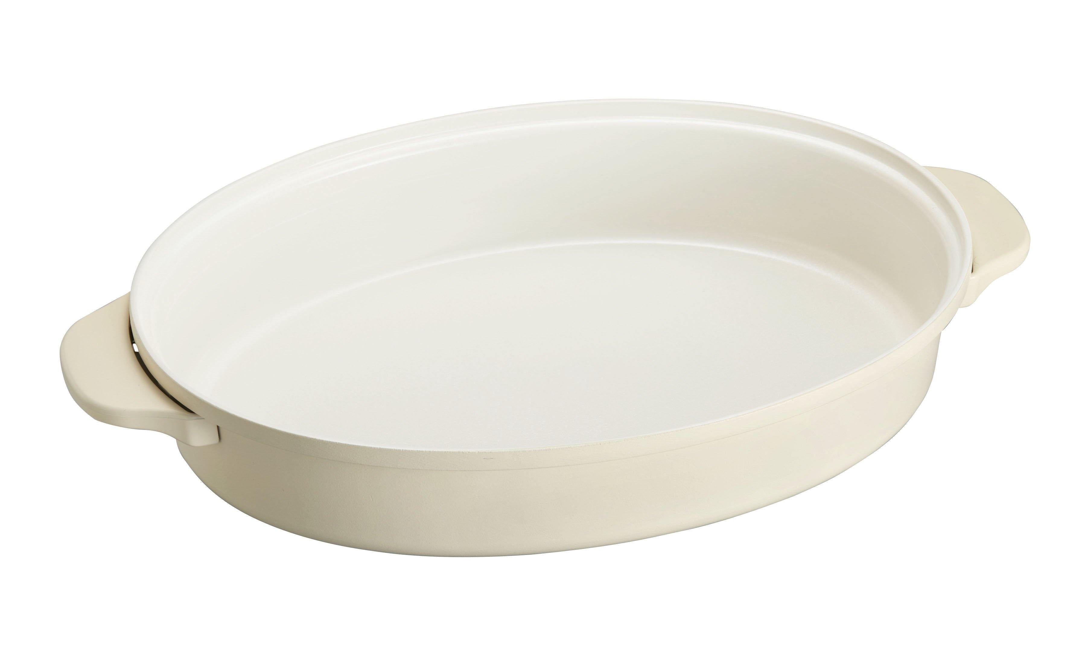 BRUNO Oval Hotplate (Griege) (Preorder: May 2021) - happycooking uk