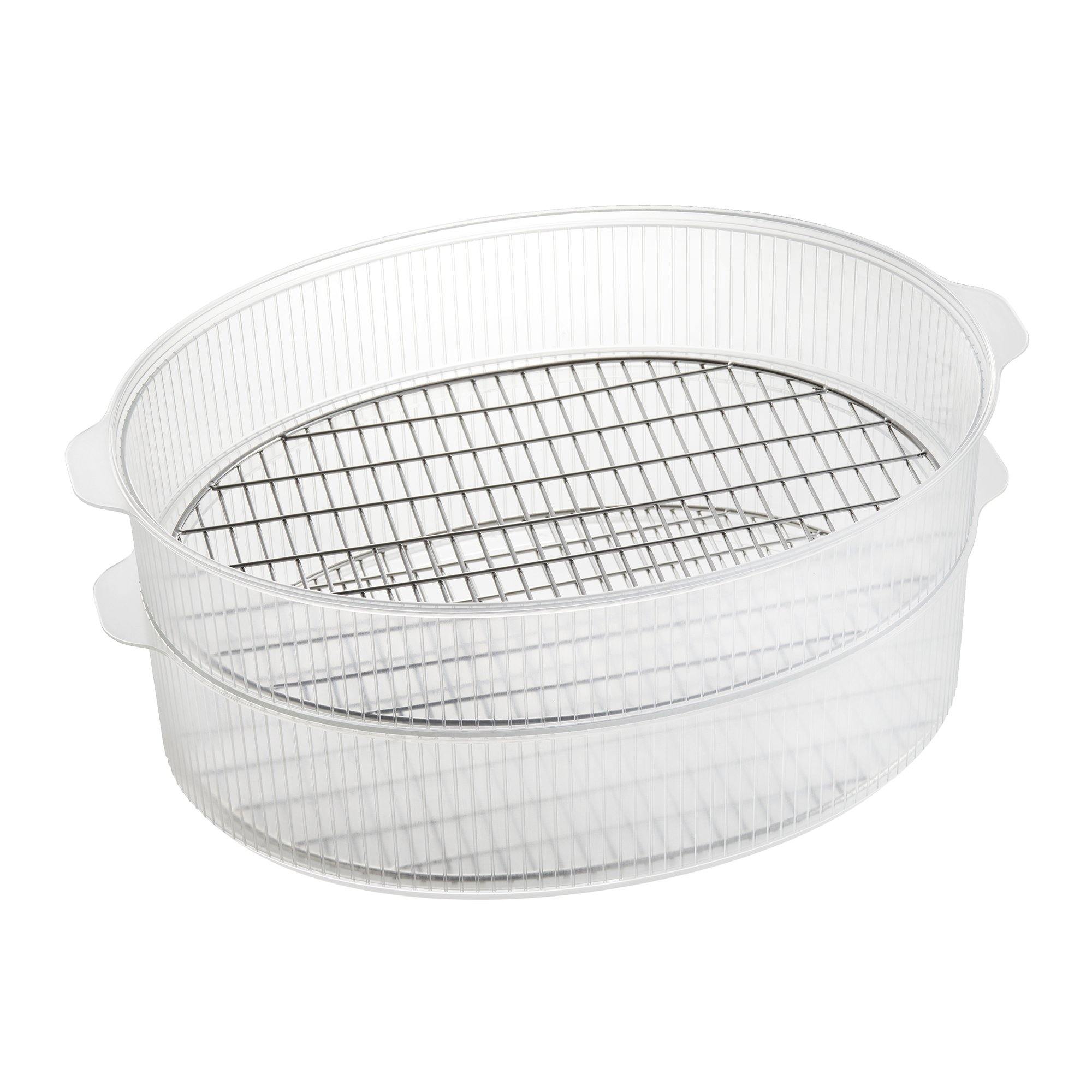 Double Steamer Rack (for Oval Hotplates) - happycooking uk