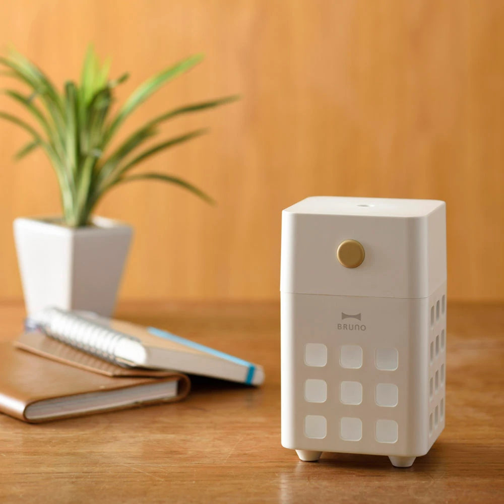 BRUNO USB Humidifier Cube Mist - Ivory