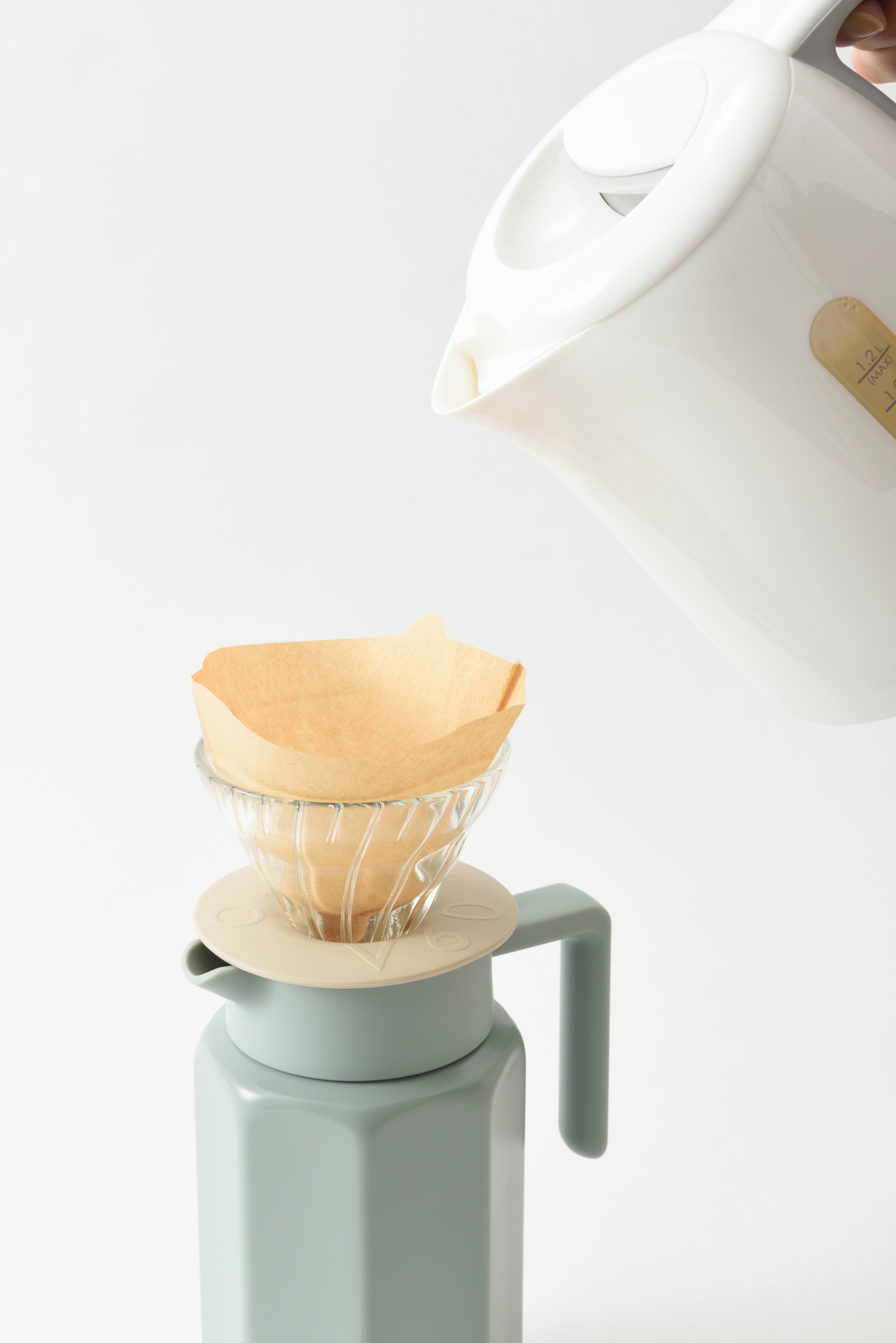 BRUNO Table Pot - Ivory