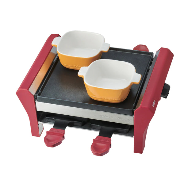 Recolte RRF-2 Raclette and Fondue Maker Grand Melt Red